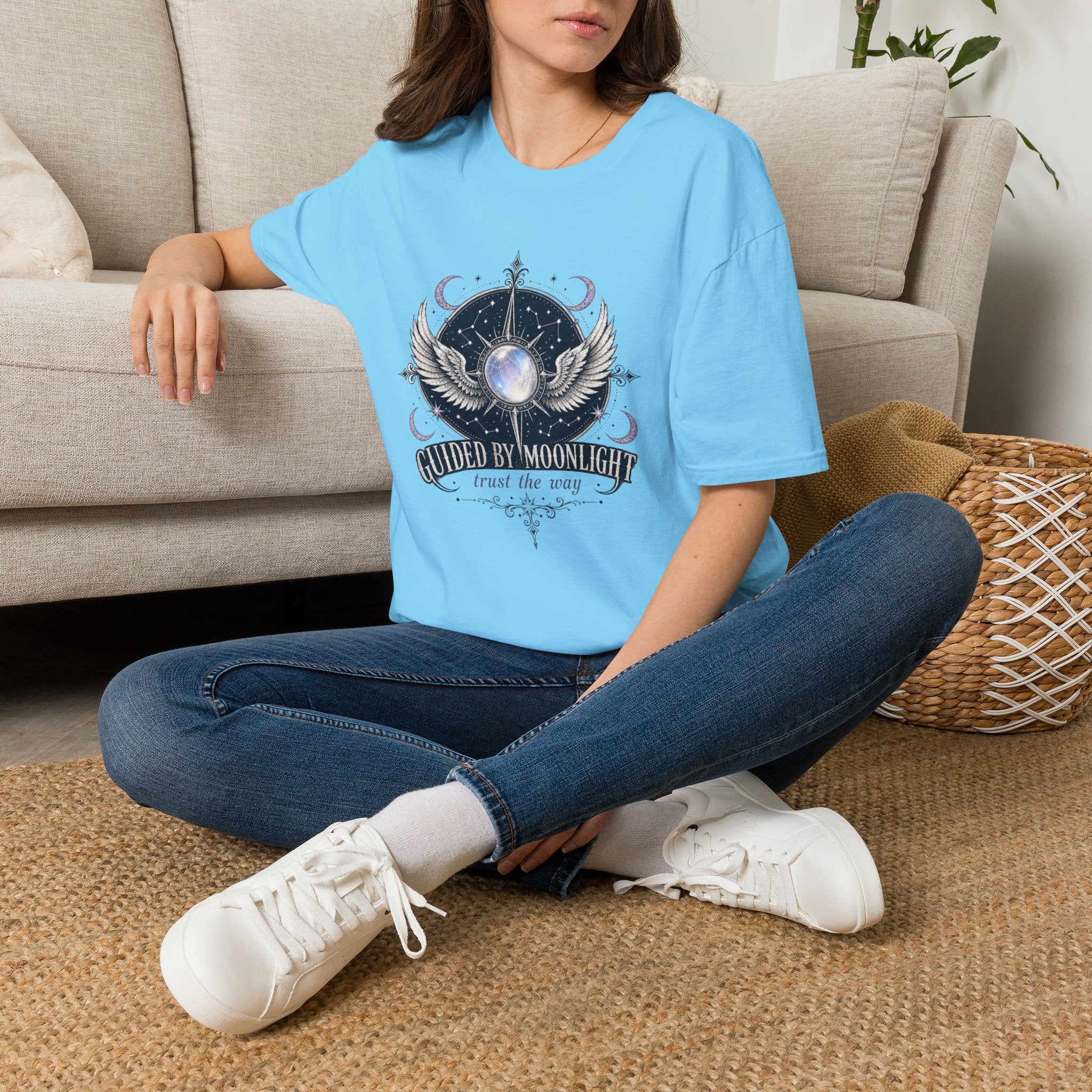 Guided By Moonlight Tee - Gildan