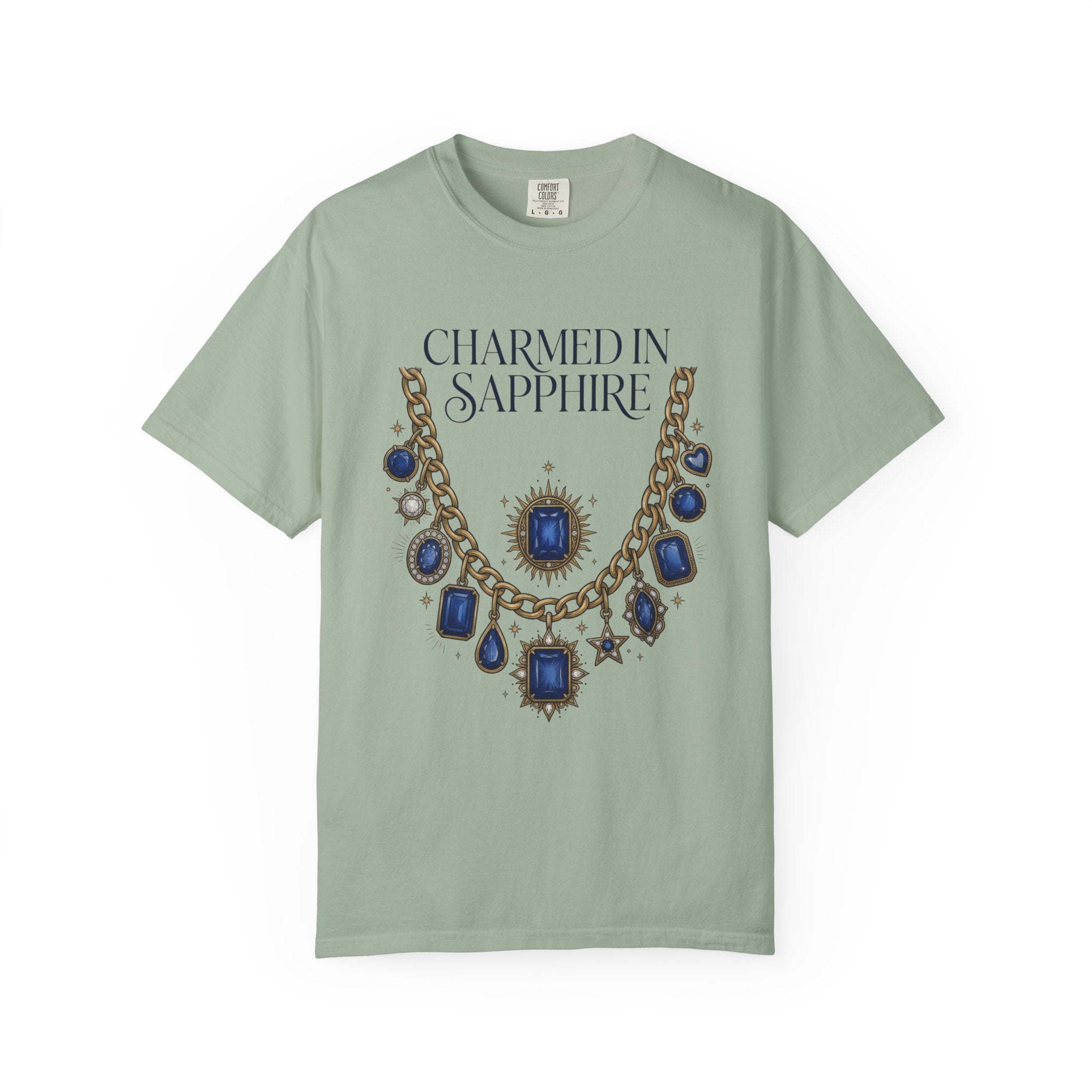 Charmed in Sapphire Tee - Comfort Colors