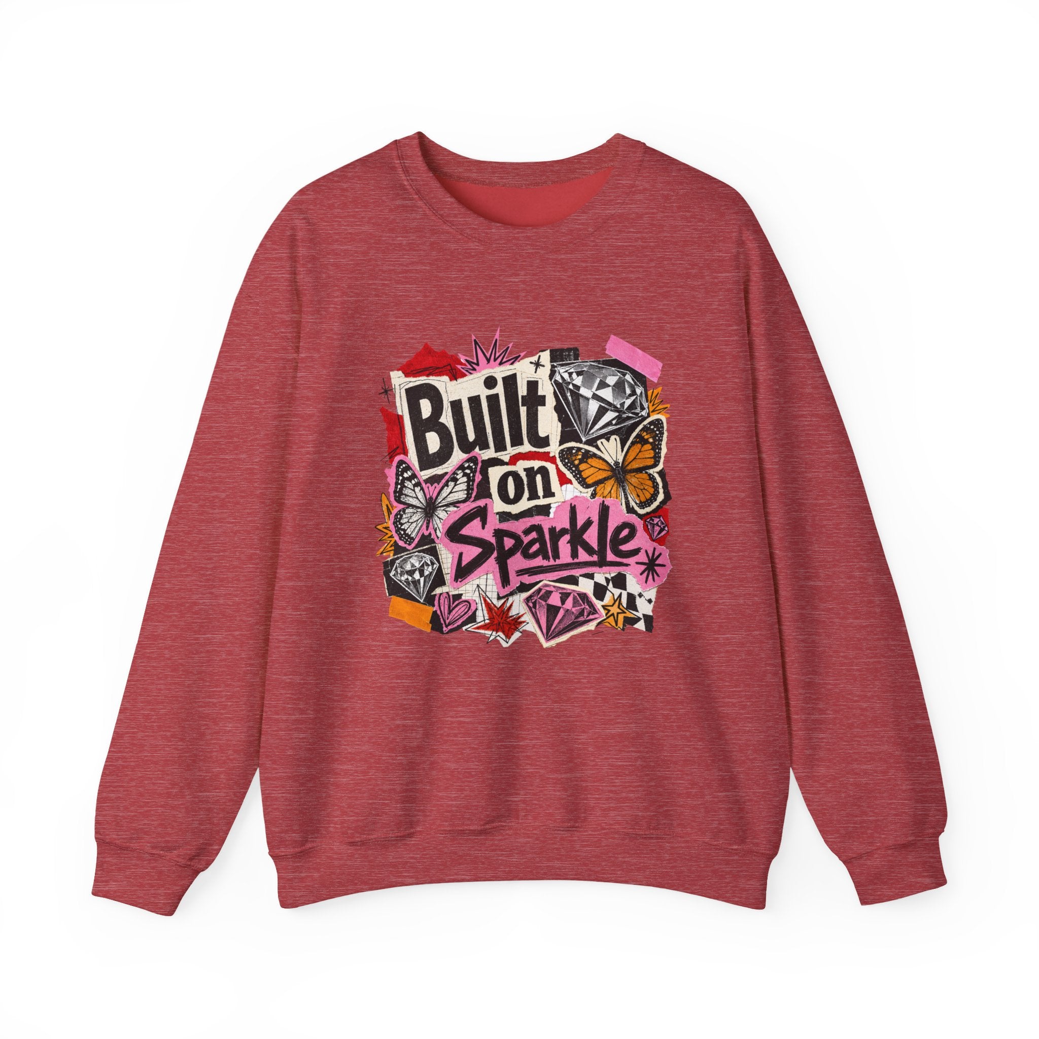 Built on Sparkle Sweatshirt - Gildan