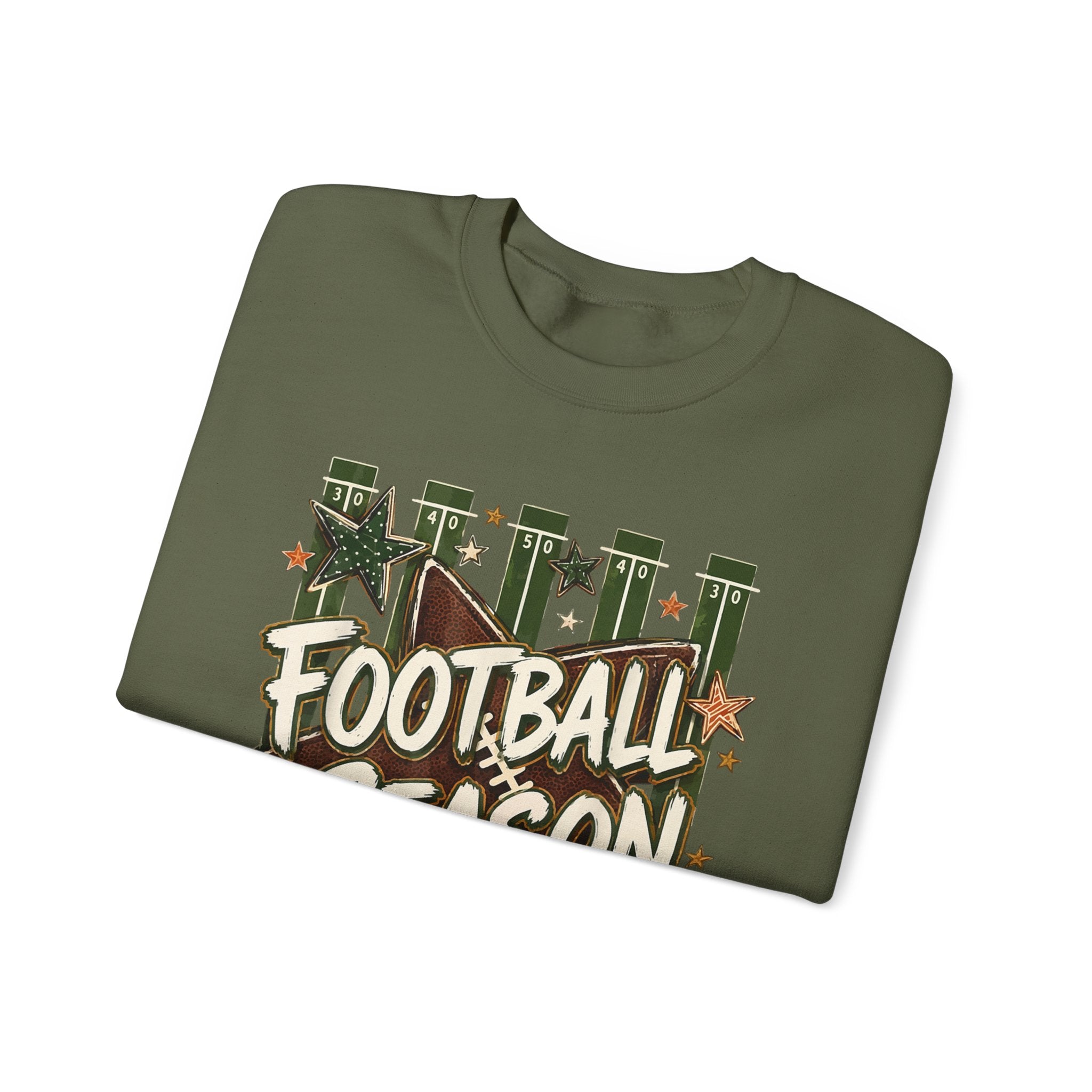 Football Season Sweatshirt - Gildan