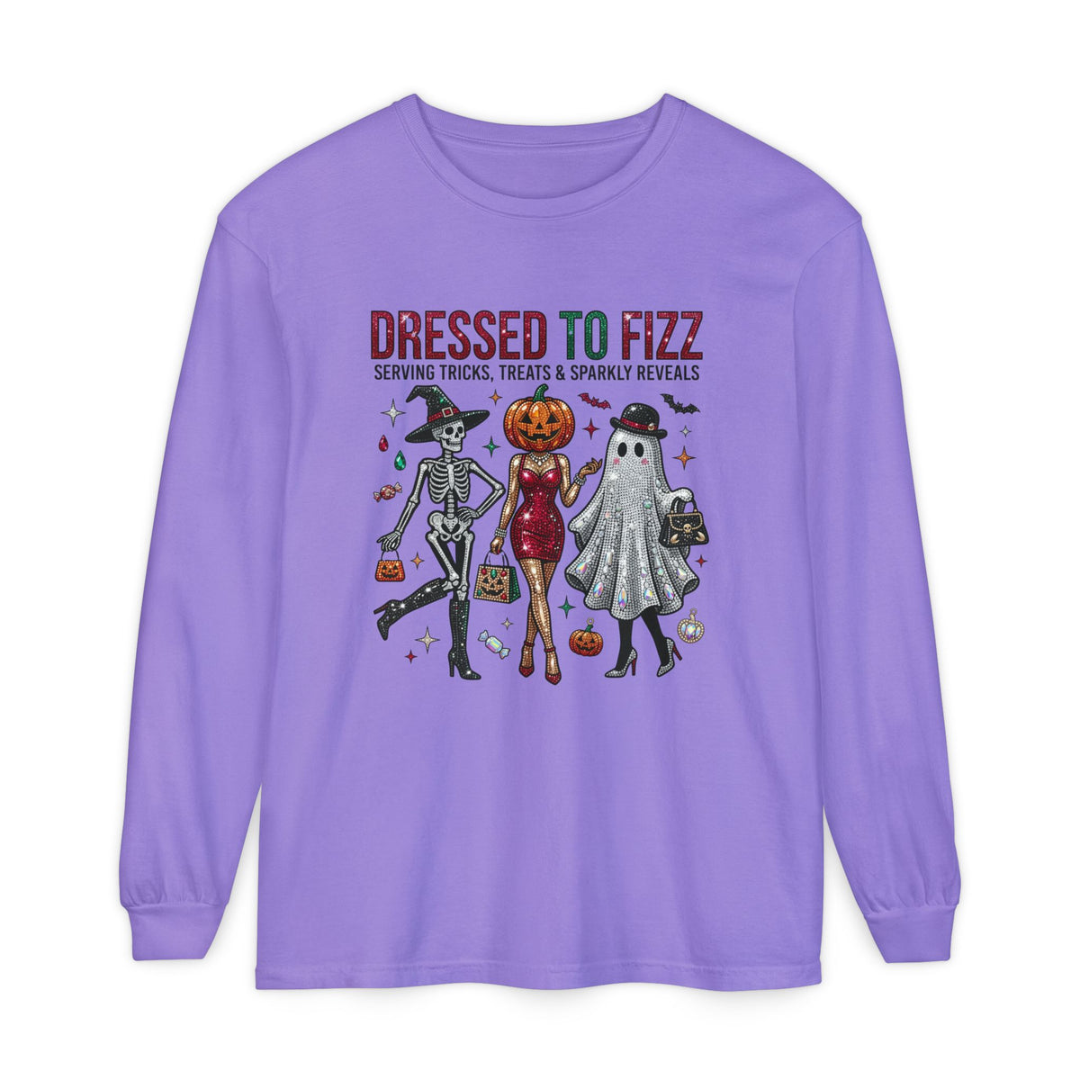 Dressed To Fizz Long Sleeve - Comfort Colors