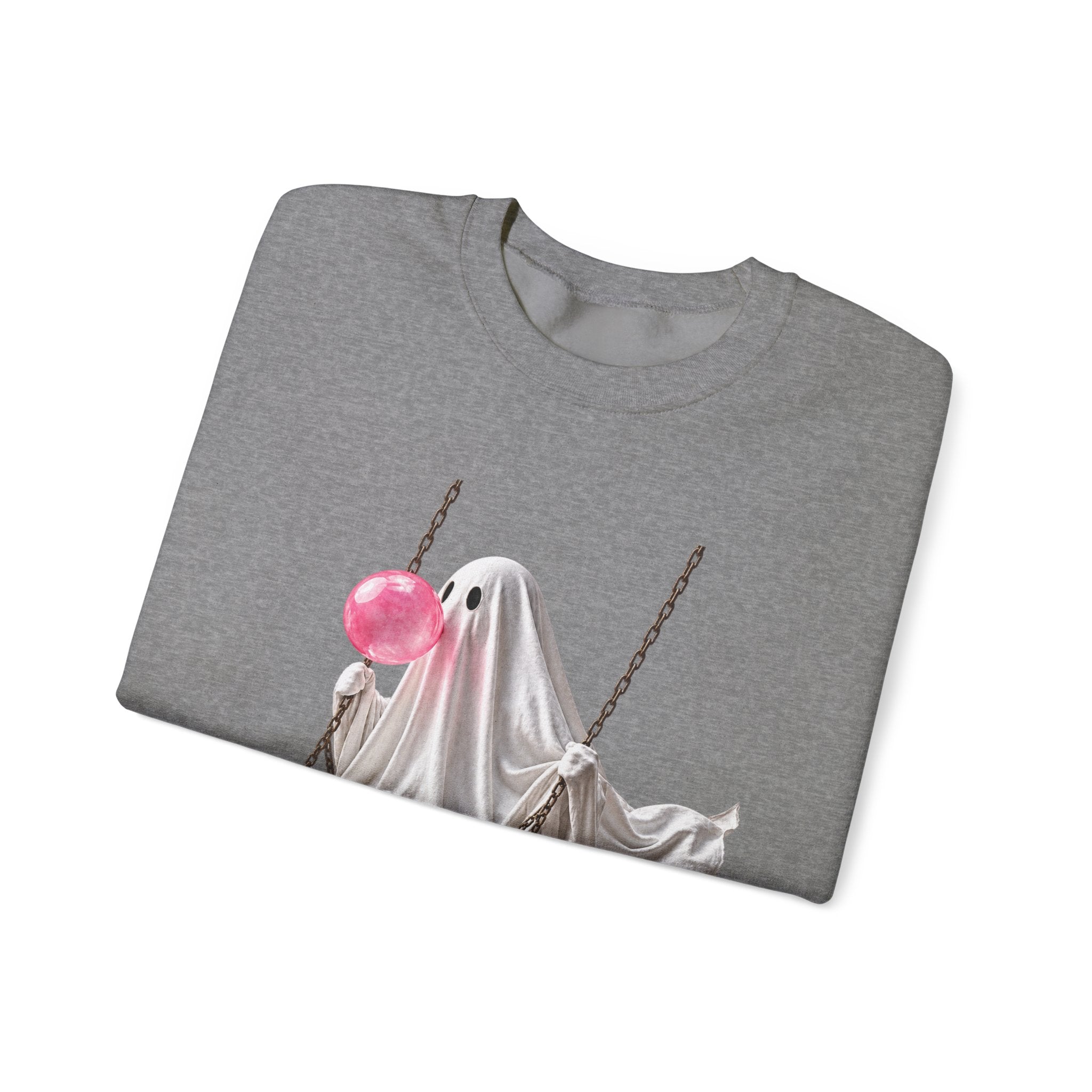 Bubblegum Ghost Sweatshirt - Gildan