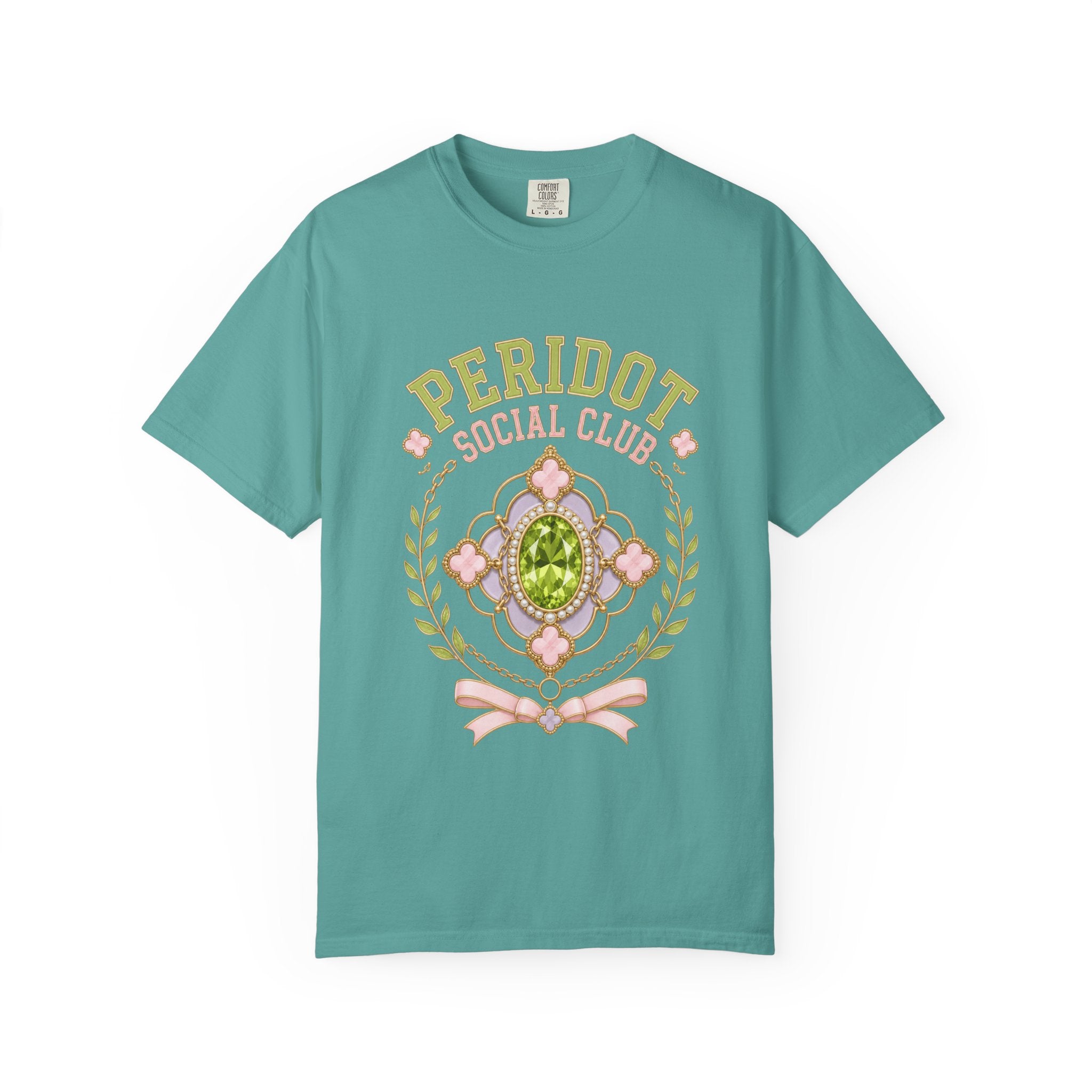 Peridot Social Club Tee - Comfort Colors