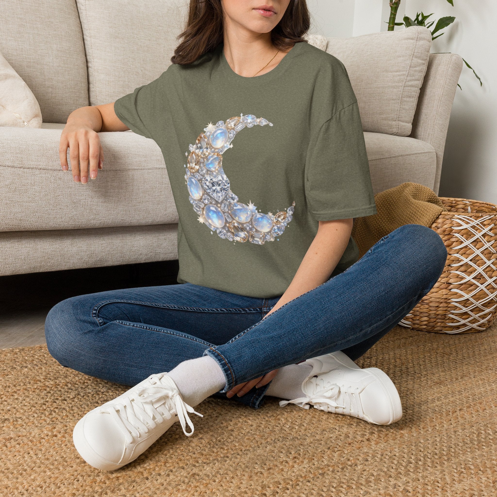 Crescent Moon Tee - Gildan
