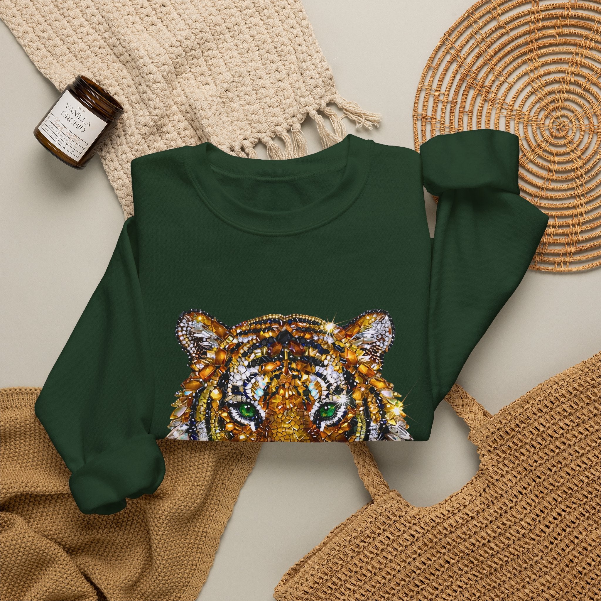 Jeweleed Tiger Sweatshirt