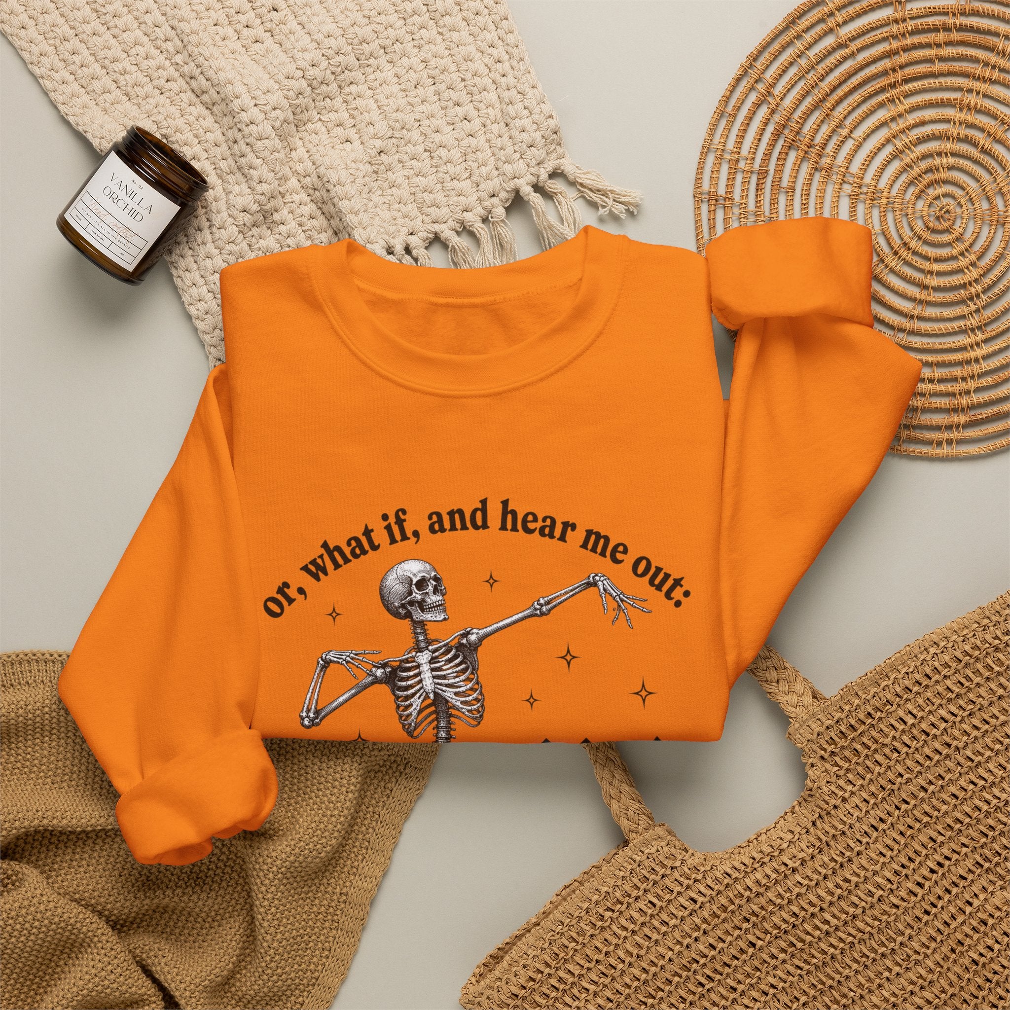 Or What If And Hear Me Out Sweatshirt - Gildan