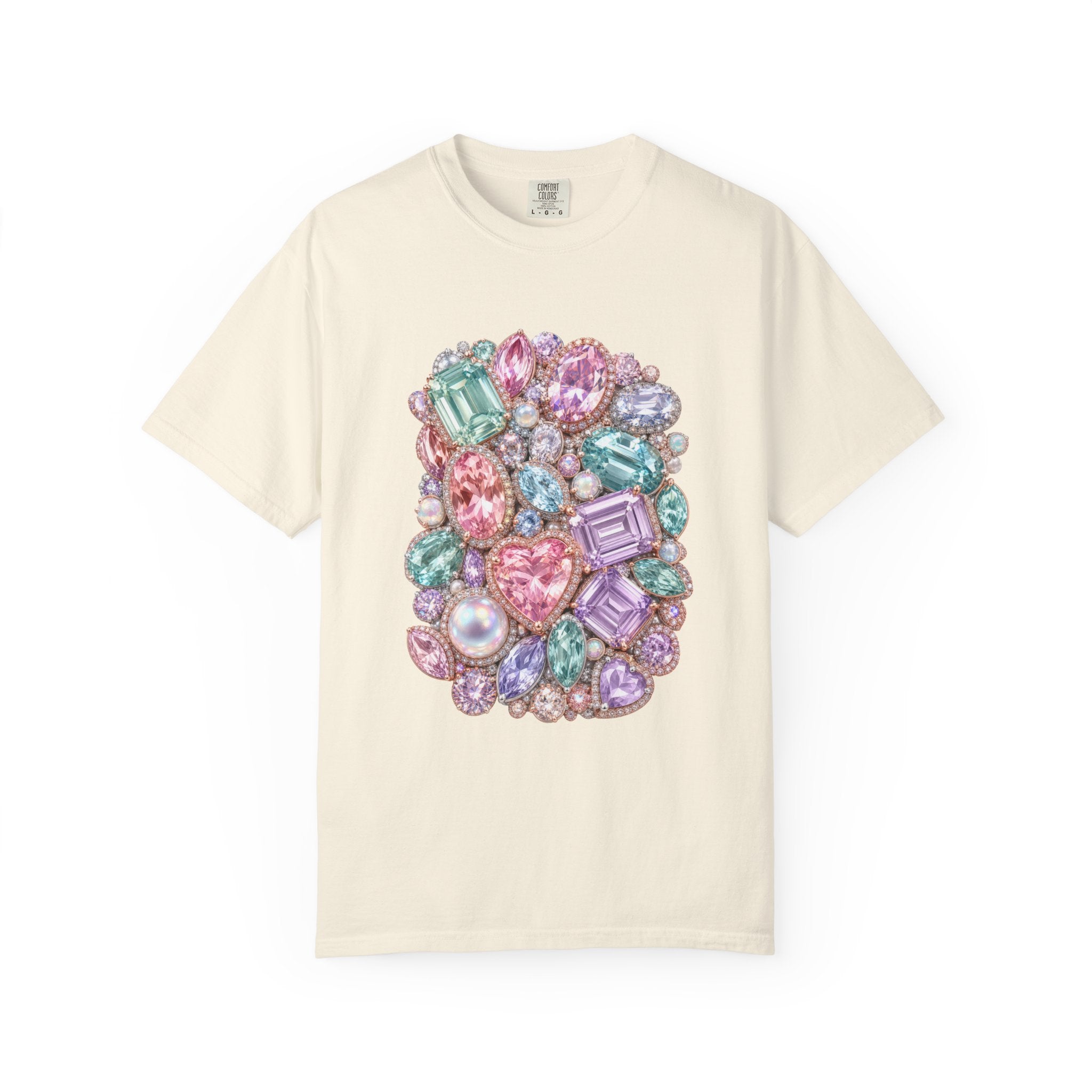 Halo Gemstone Tee - Comfort Colors