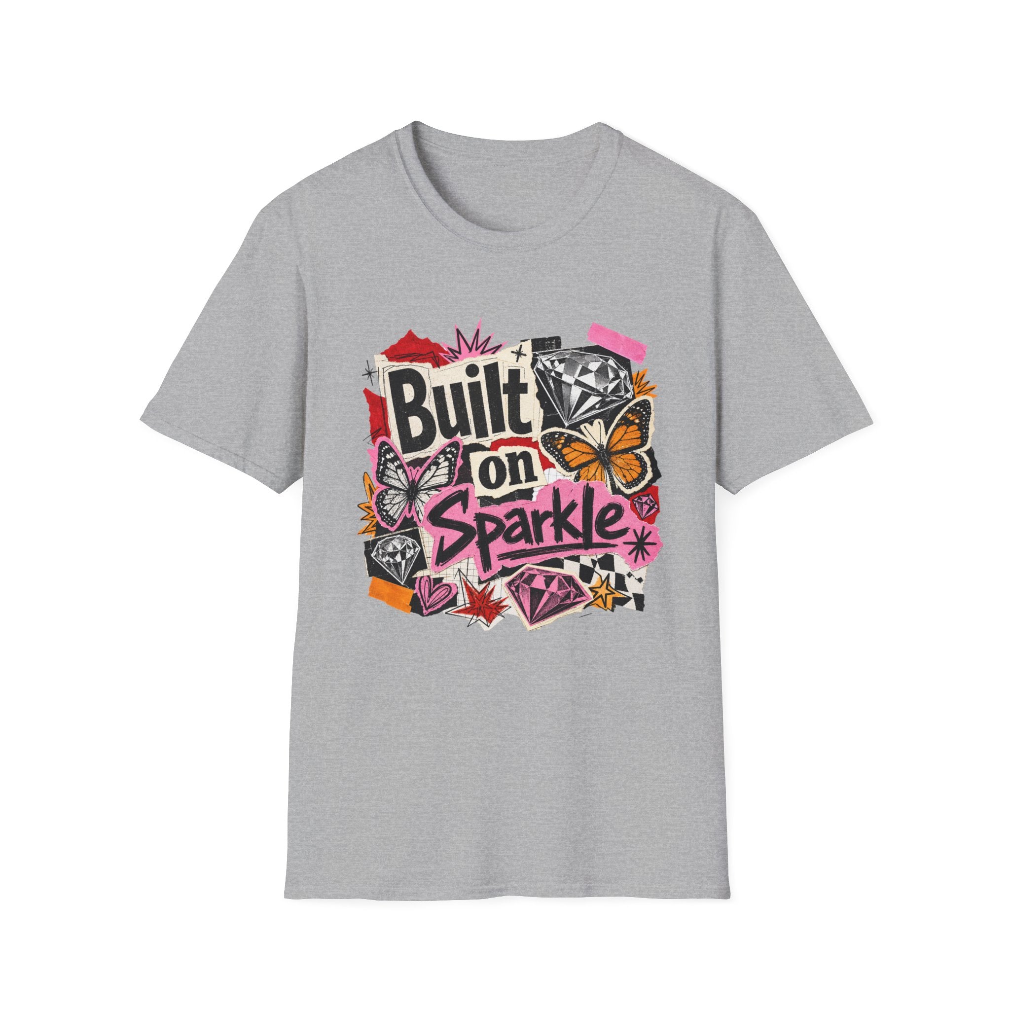 Built on Sparkle Tee - Gildan
