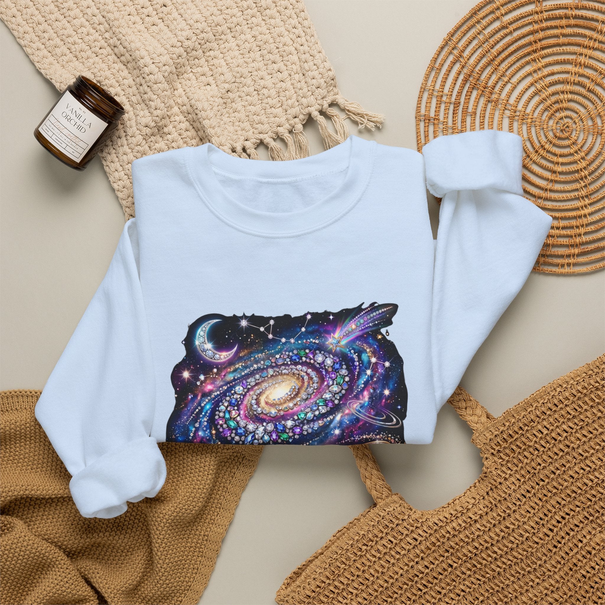 Obsidia Night Sky Sweatshirt - Gildan