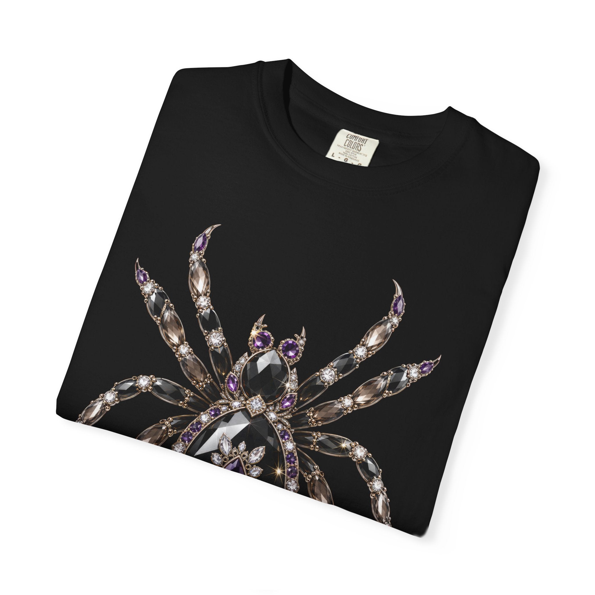 Jeweled Spider Tee - Comfort Colors