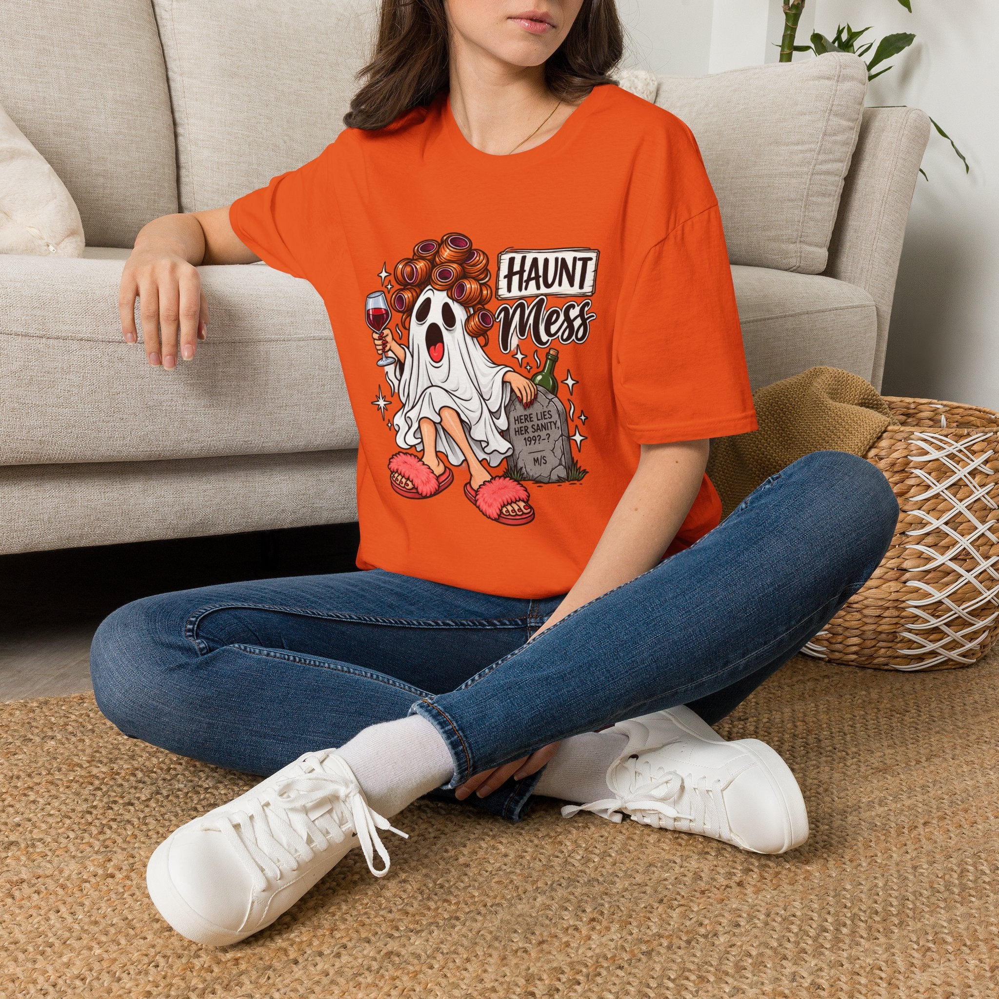 Haunt Mess Tee - Gildan