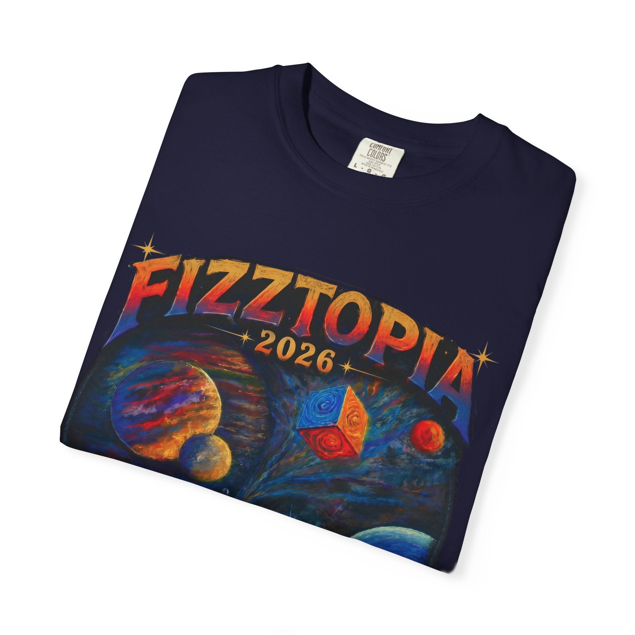 Daddy Ring Bomb's Fizztopia Galaxy Shirt - Comfort Colors