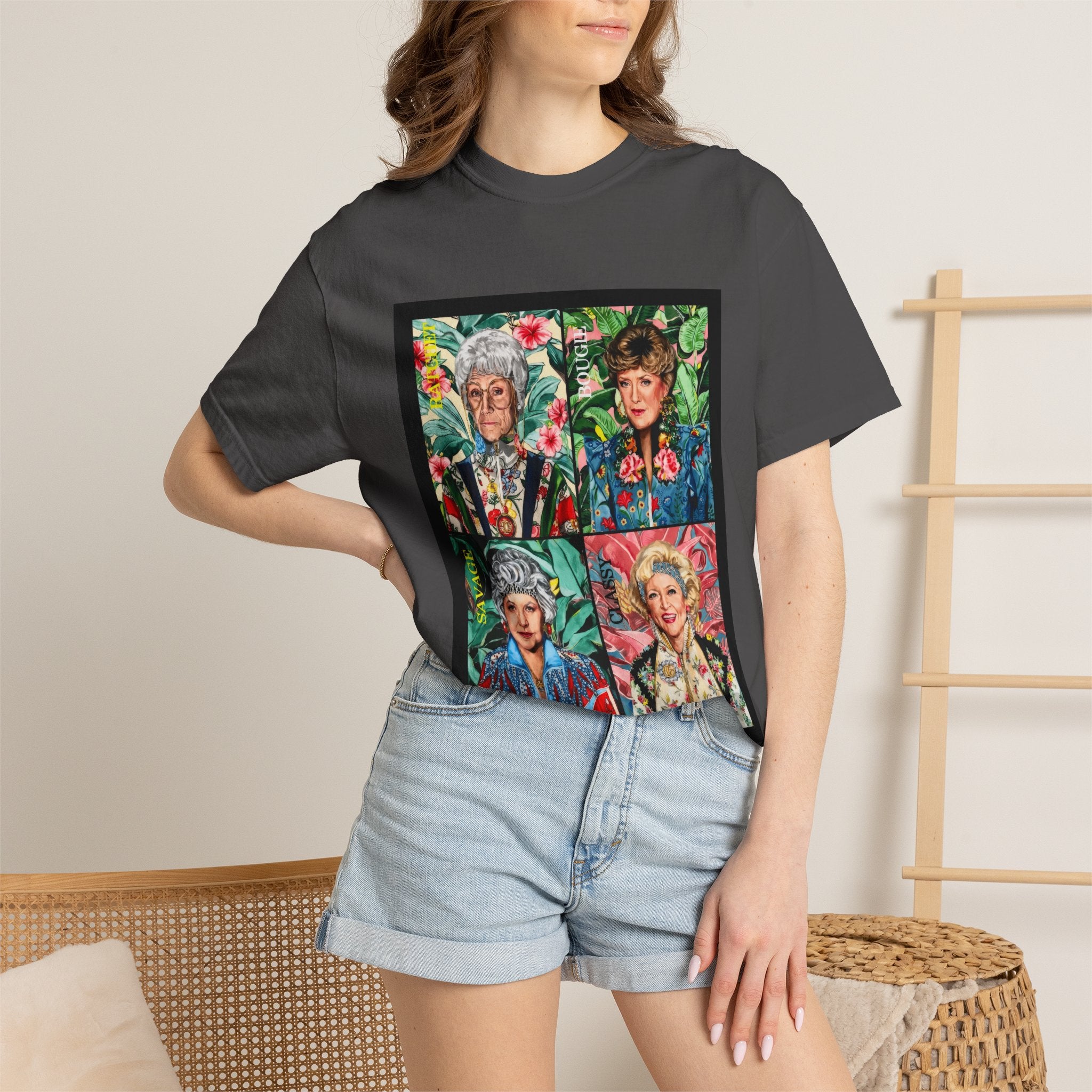 Golden Baddies Tee- Comfort Colors