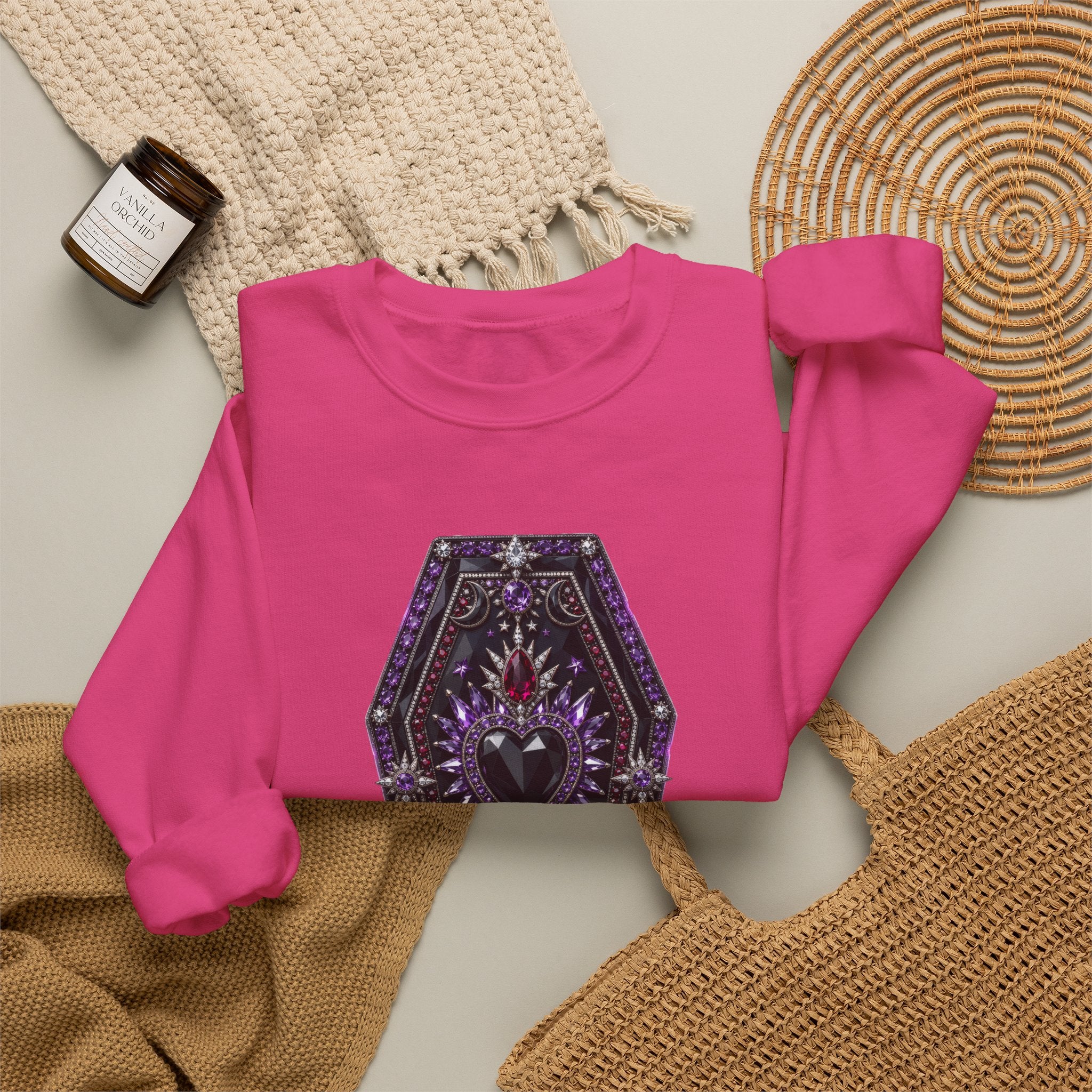 The Jeweled Crypt Sweatshirt - Gildan