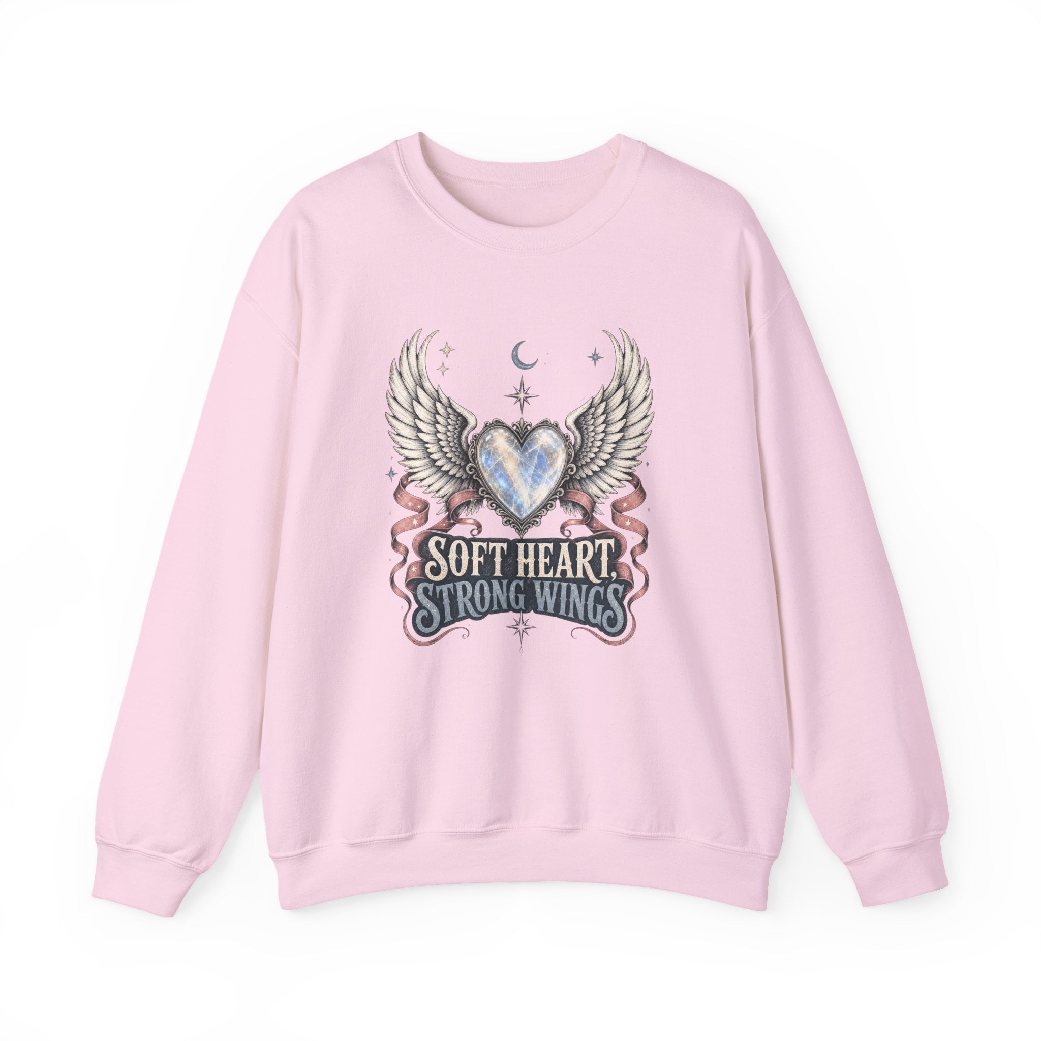 Soft Heart Strong Wings Sweatshirt - Gildan