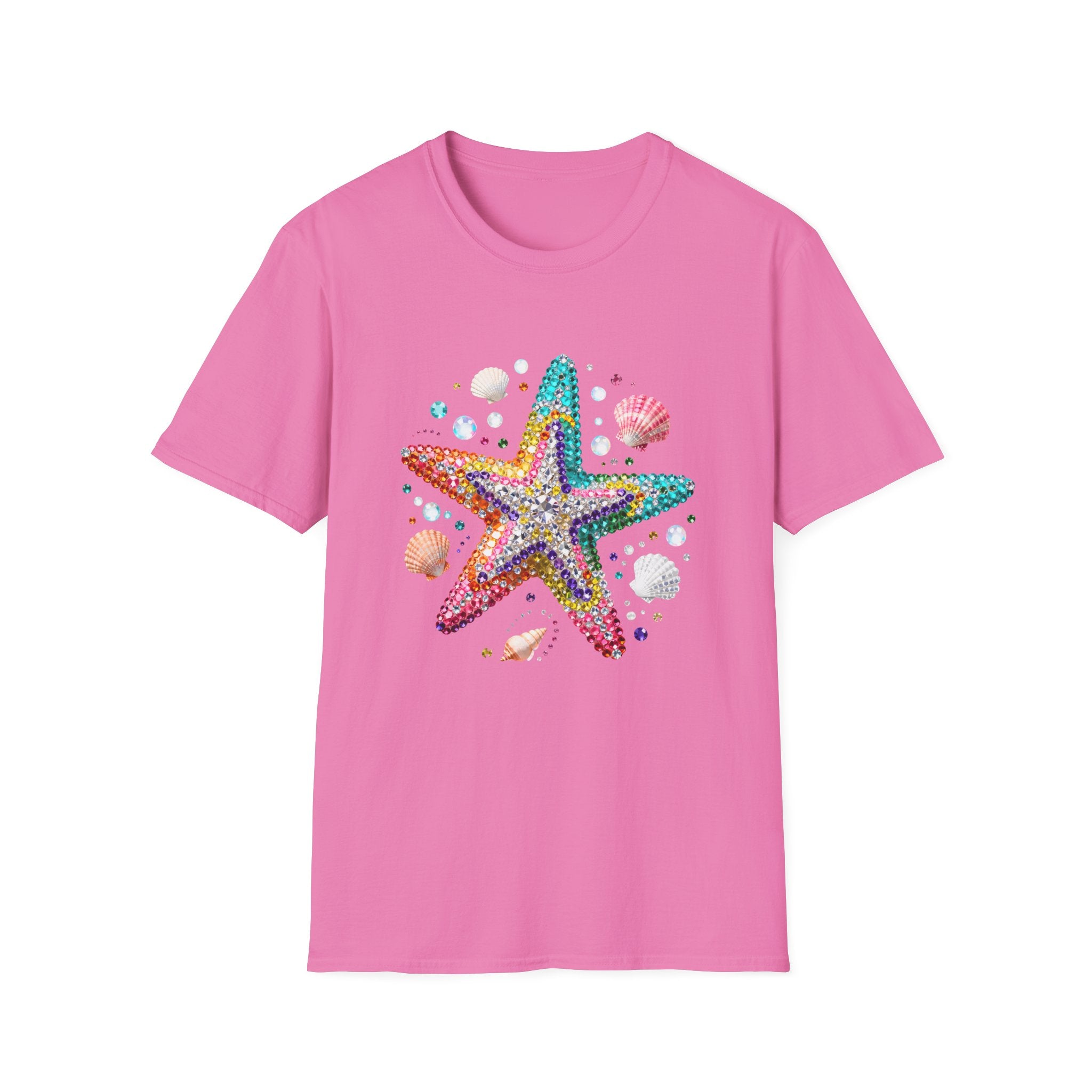 Jeweled Starfish Tee - Gildan