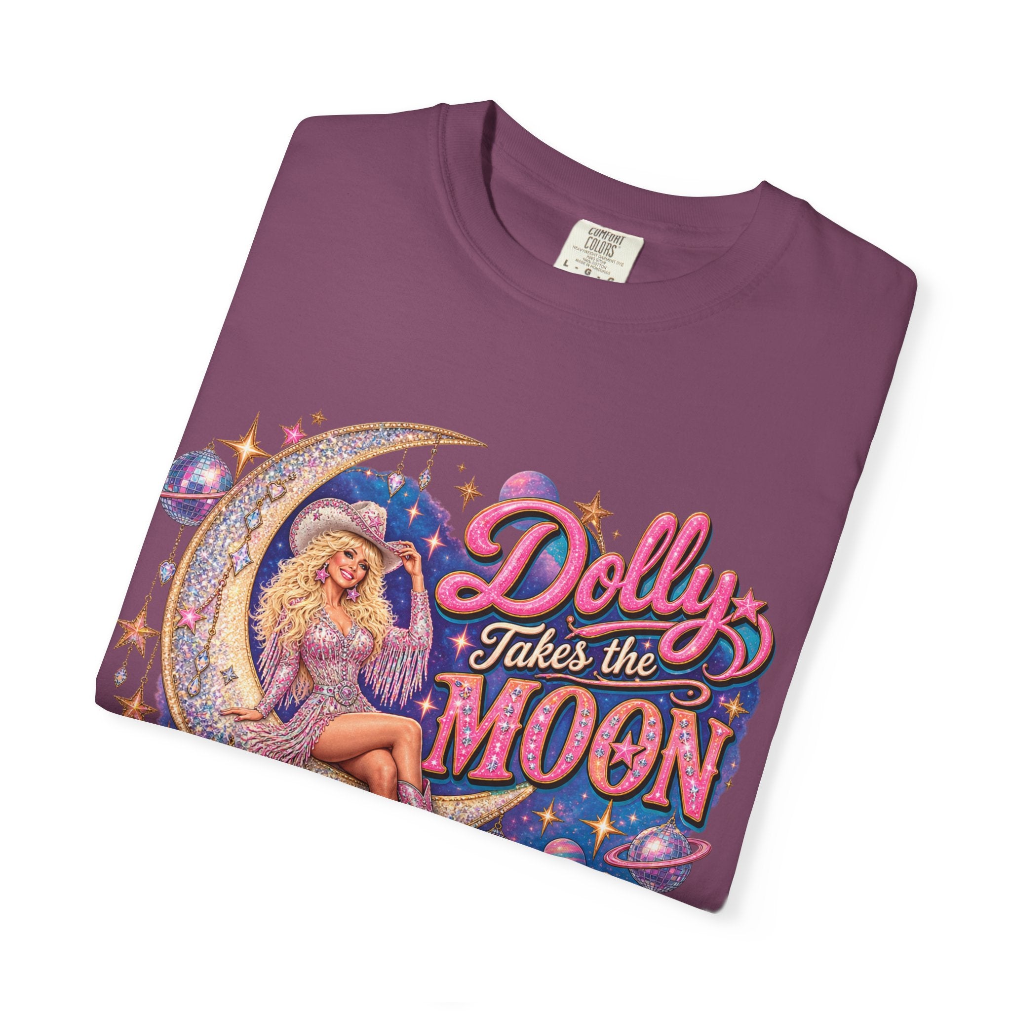 Dolly Takes The Moon Tee
