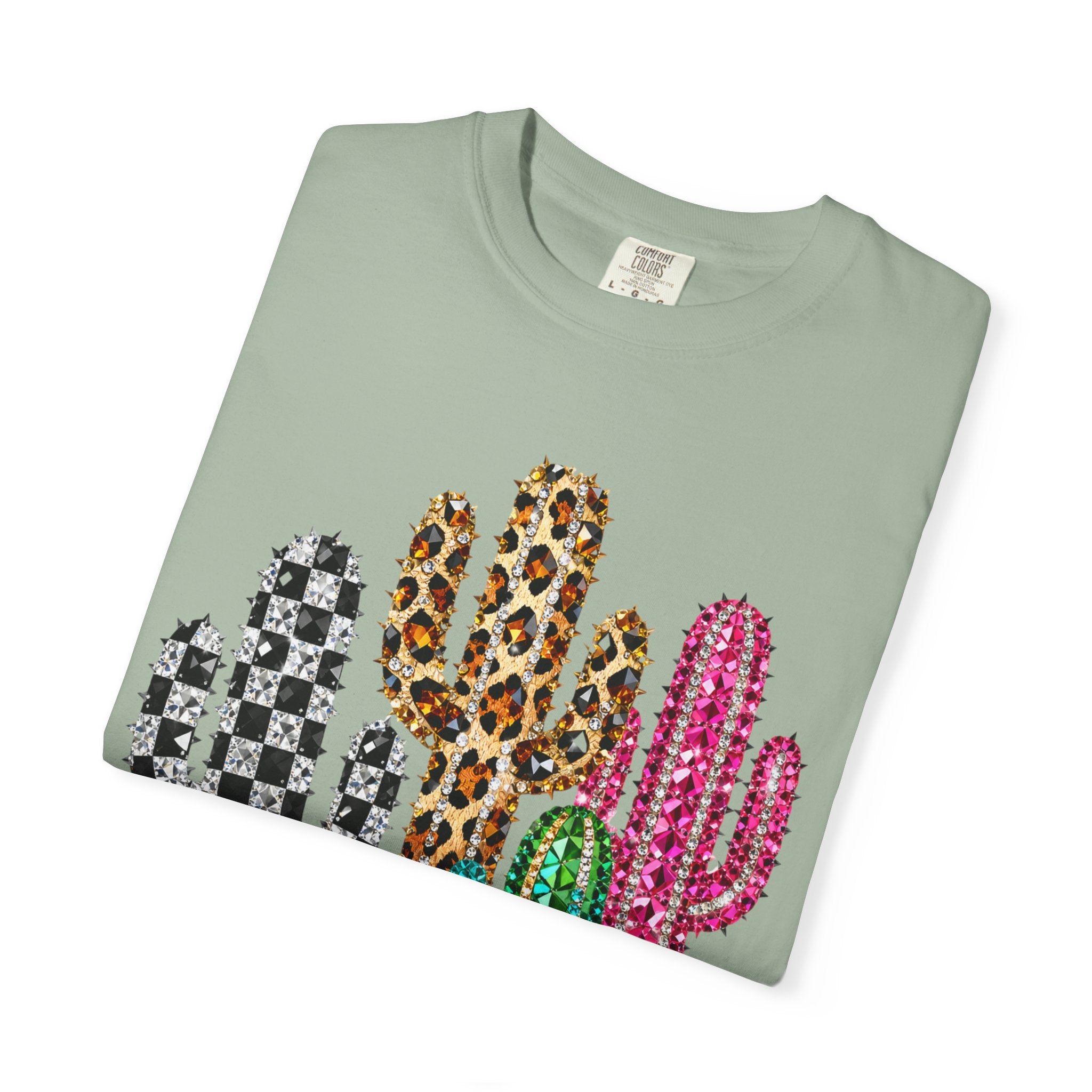 The Jeweled Cactus Tee - Comfort Colors