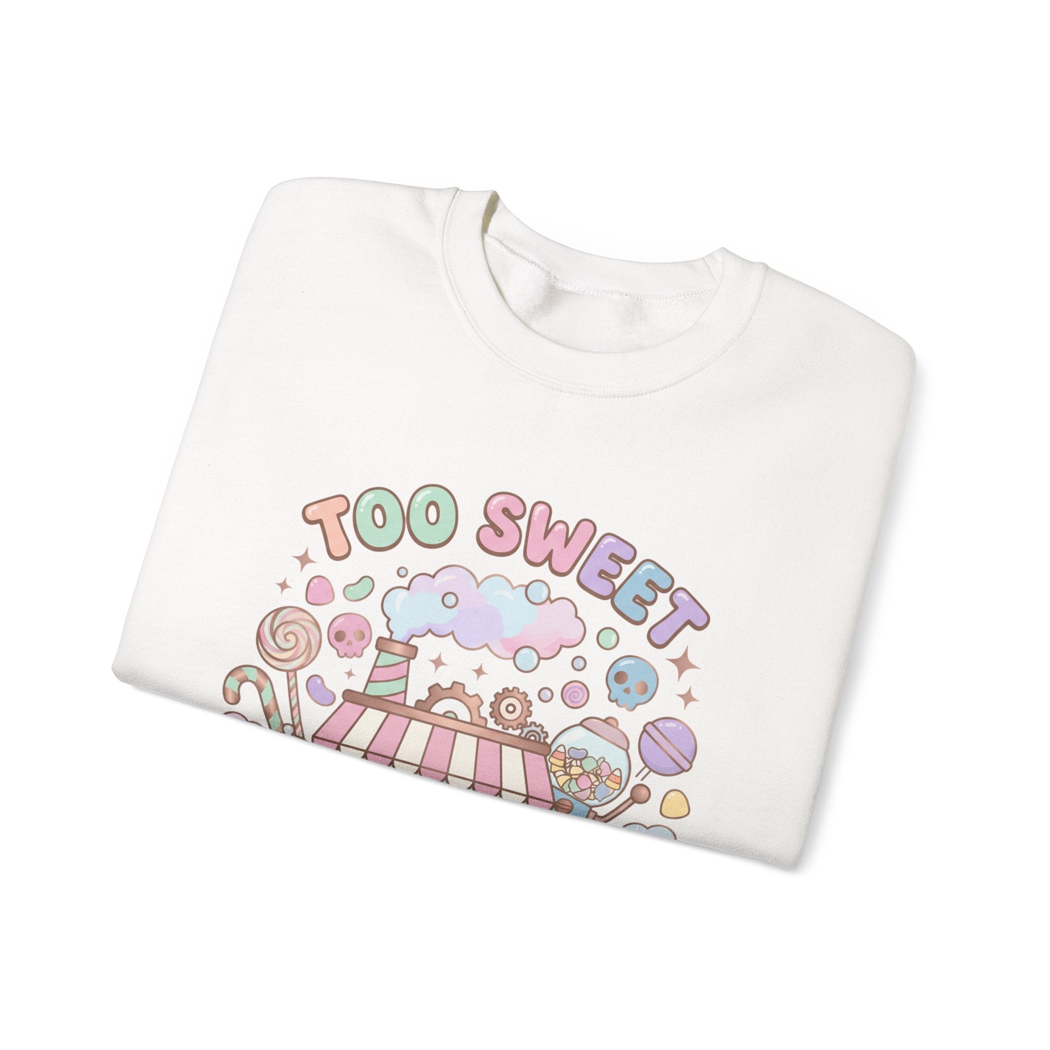 Too Sweet To Be Spooky Sweatshirt - Gildan