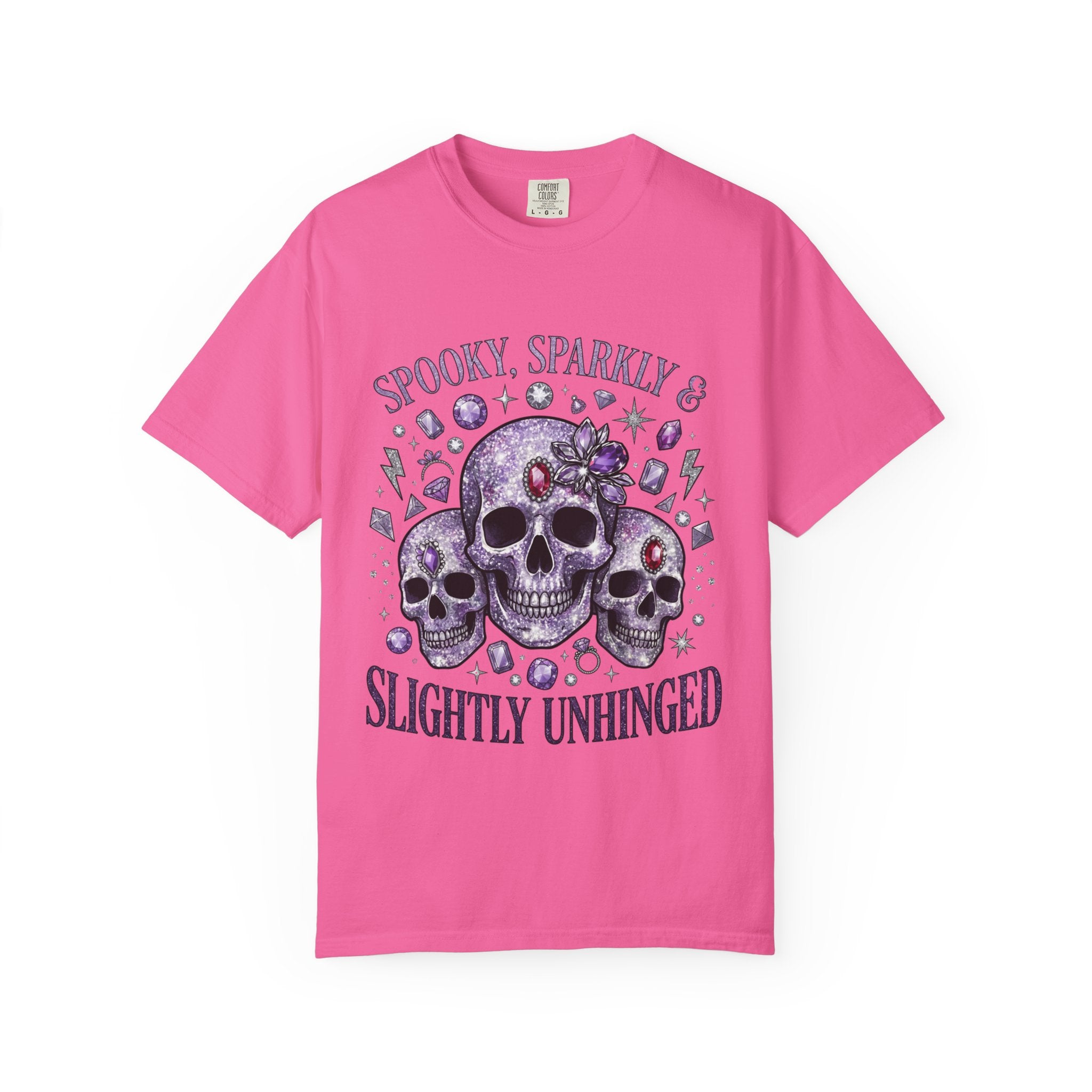 Spooky and Sparkly Tee - Comfort Colors