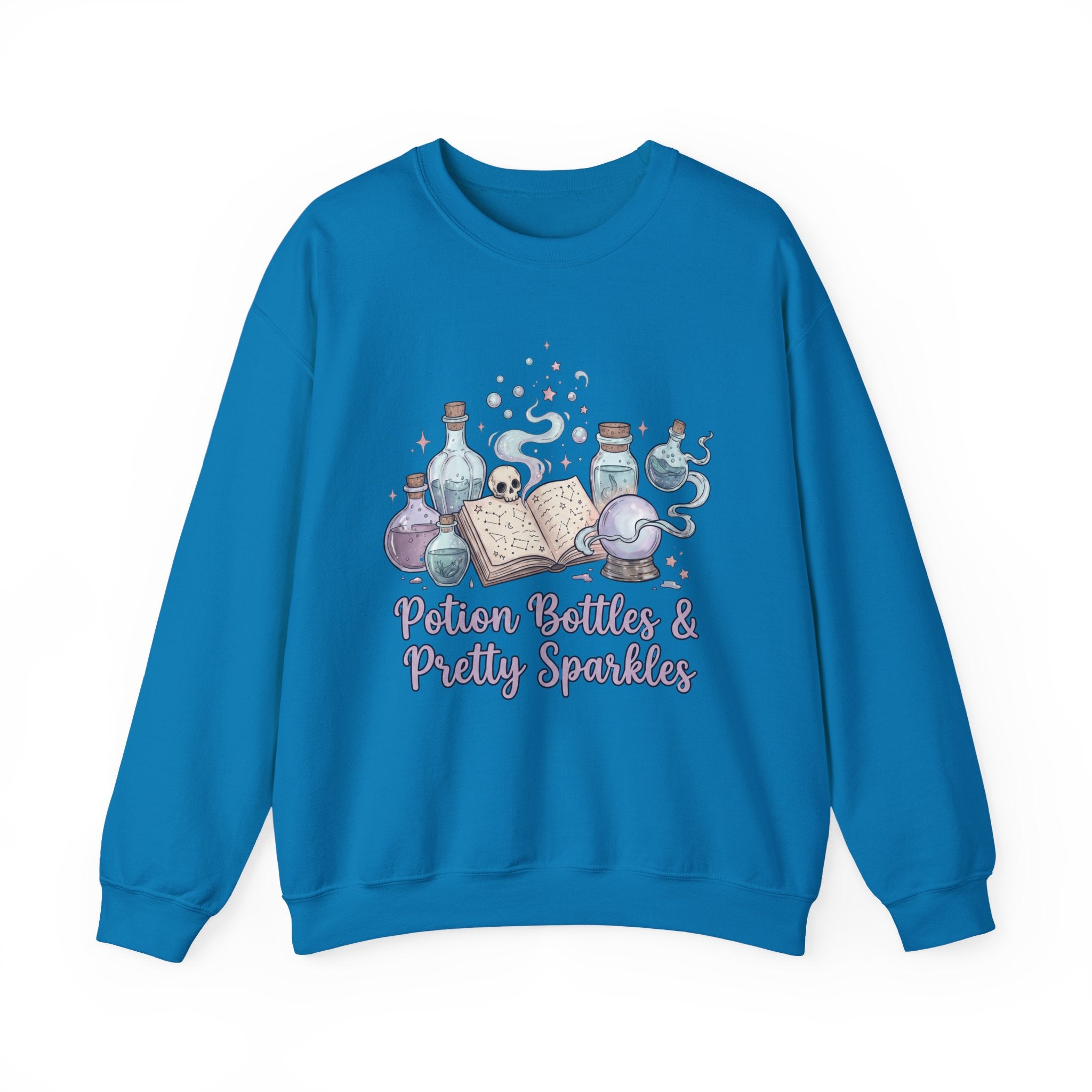 Potion Bottles and Pretty Sparkles Sweatshirt - Gildan