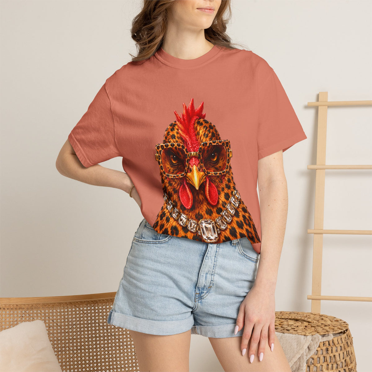 Sassy Chicken Tee - Comfort Colors