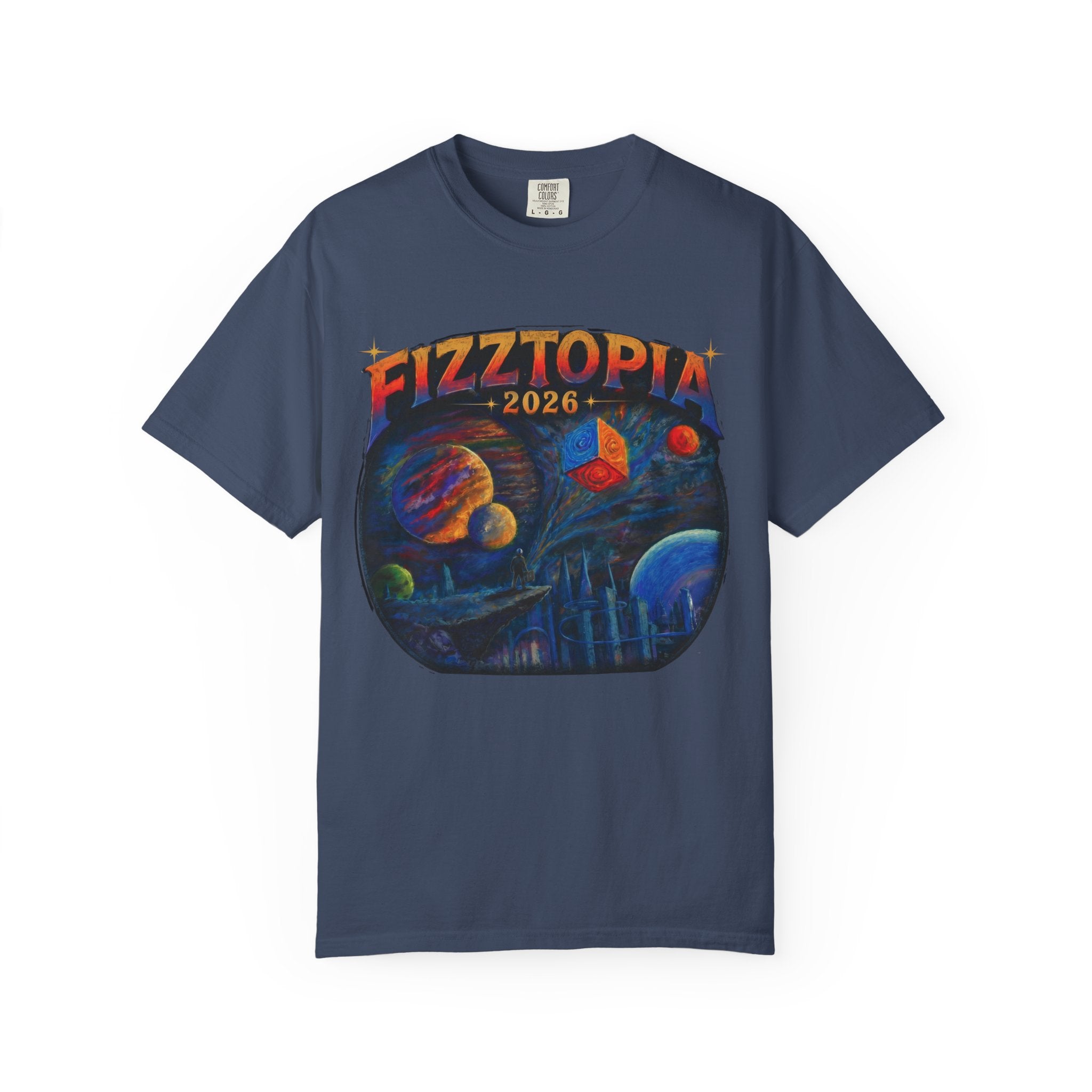 Daddy Ring Bomb's Fizztopia Galaxy Shirt - Comfort Colors