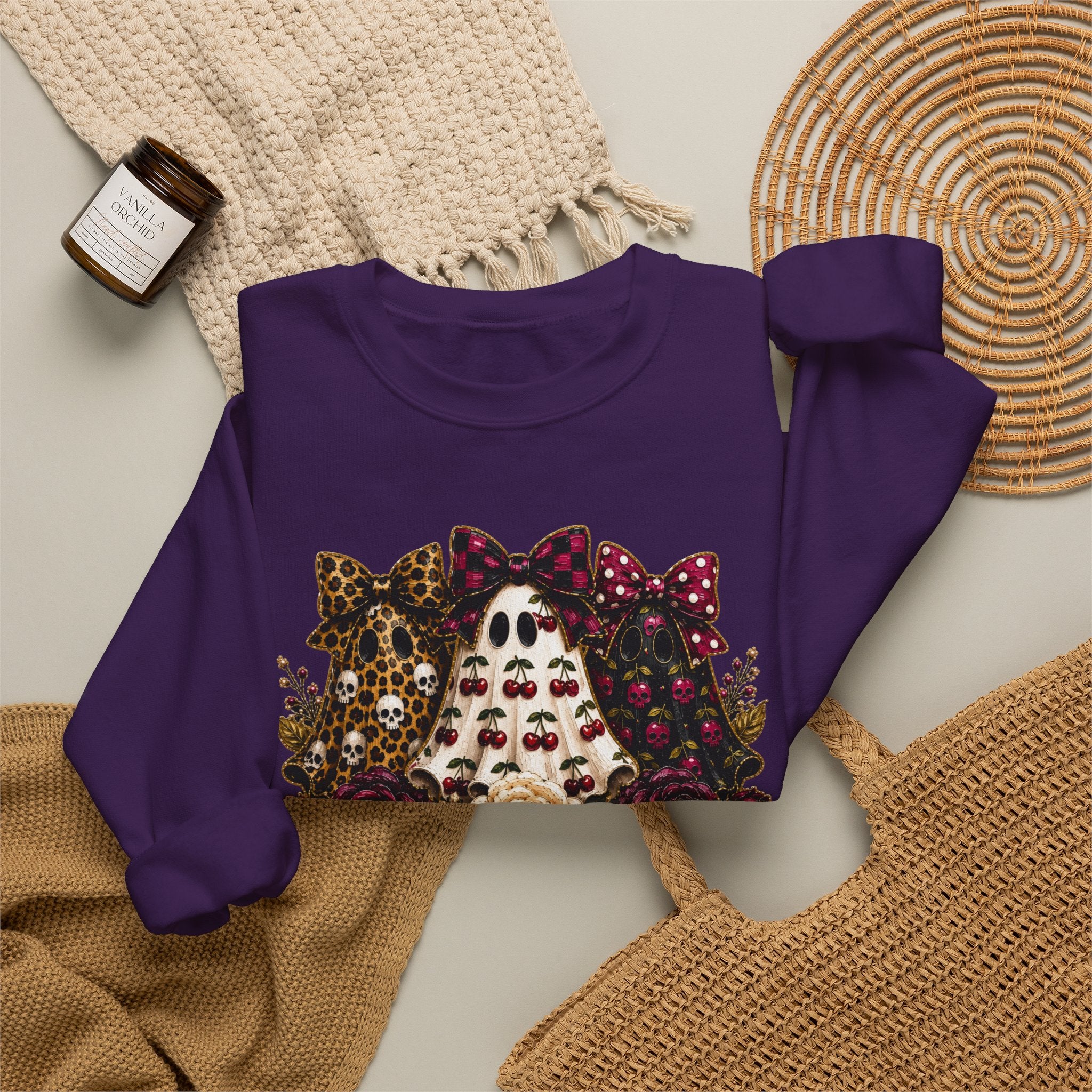 Cherry Ghosts Sweatshirt - Gildan