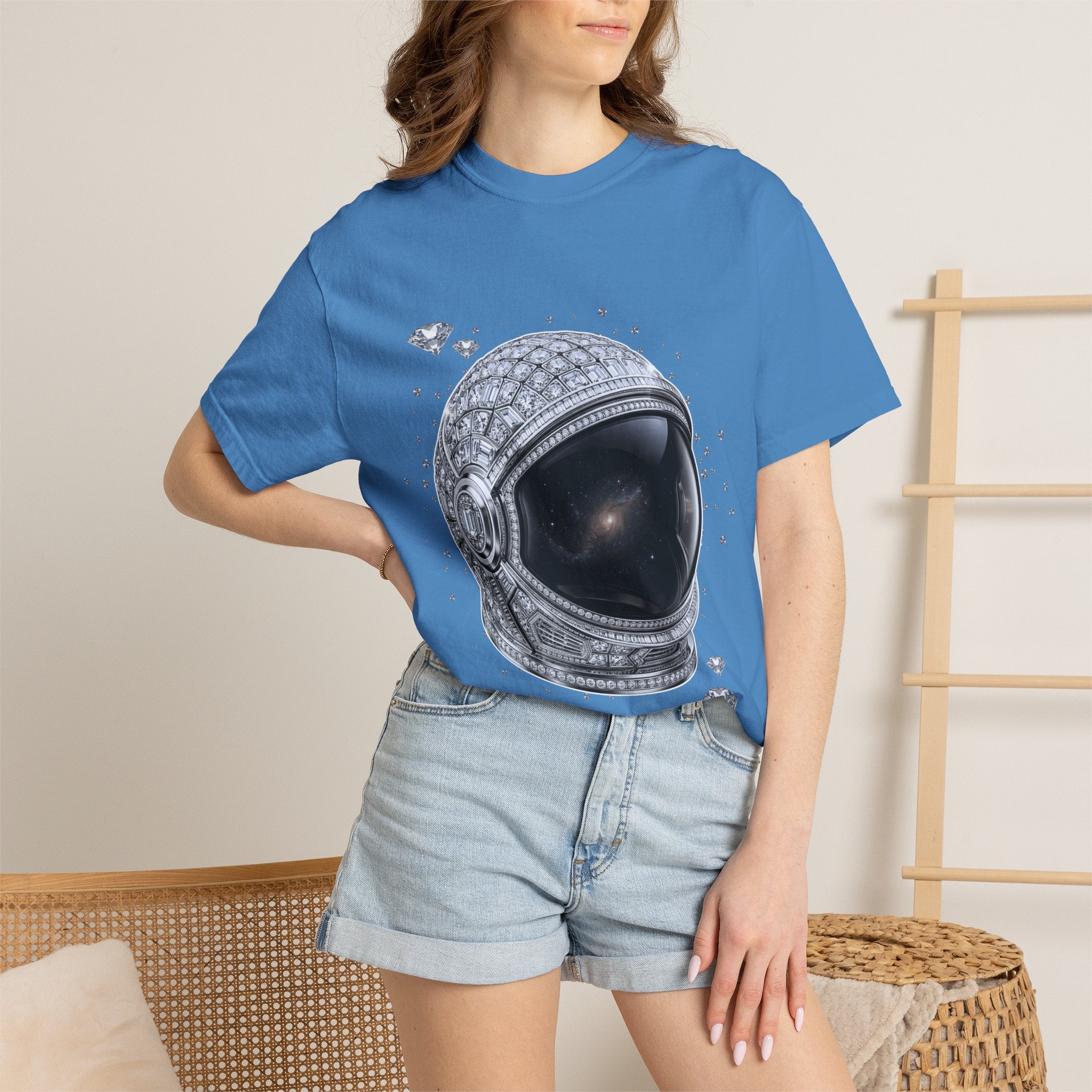 Sparkle Astronaut Tee - Comfort Colors