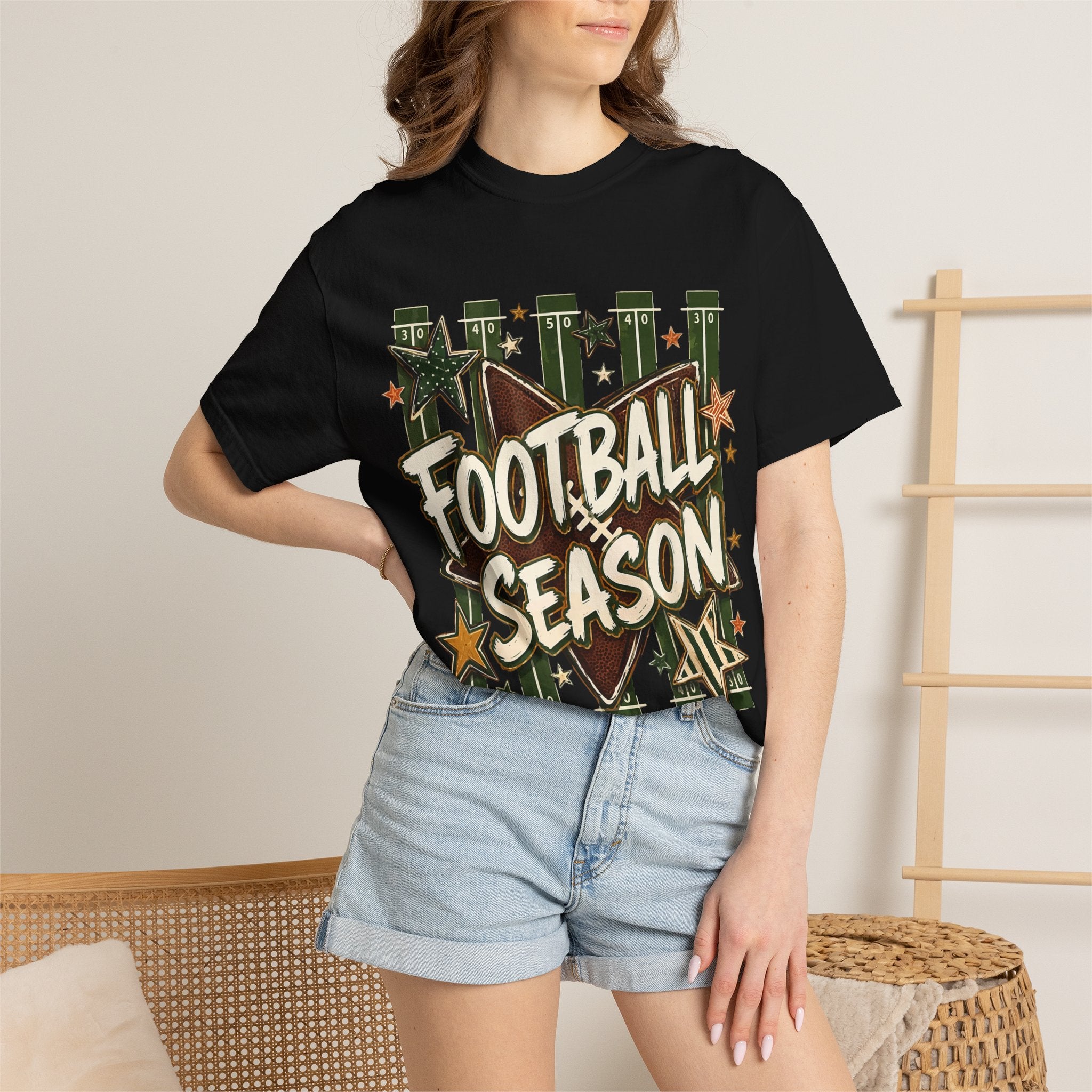 Football Season Tee - Comfort Colors