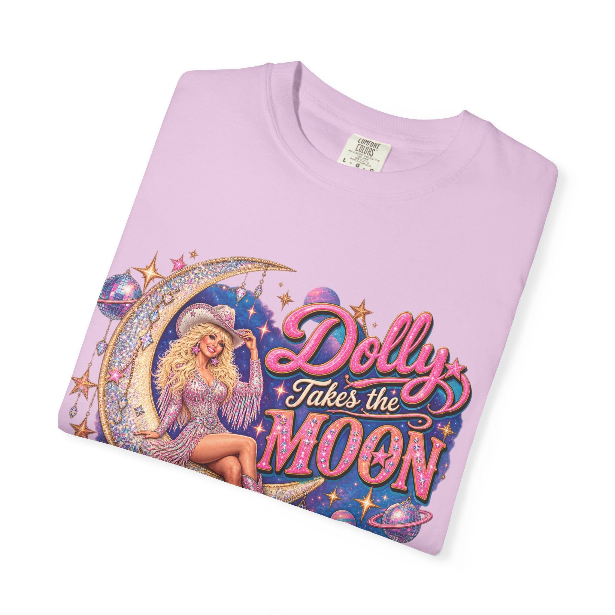 Dolly Takes The Moon Tee