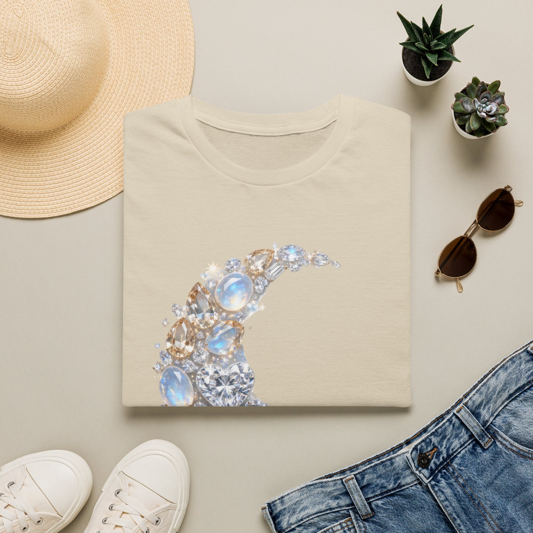 Crescent Moon Tee - Gildan