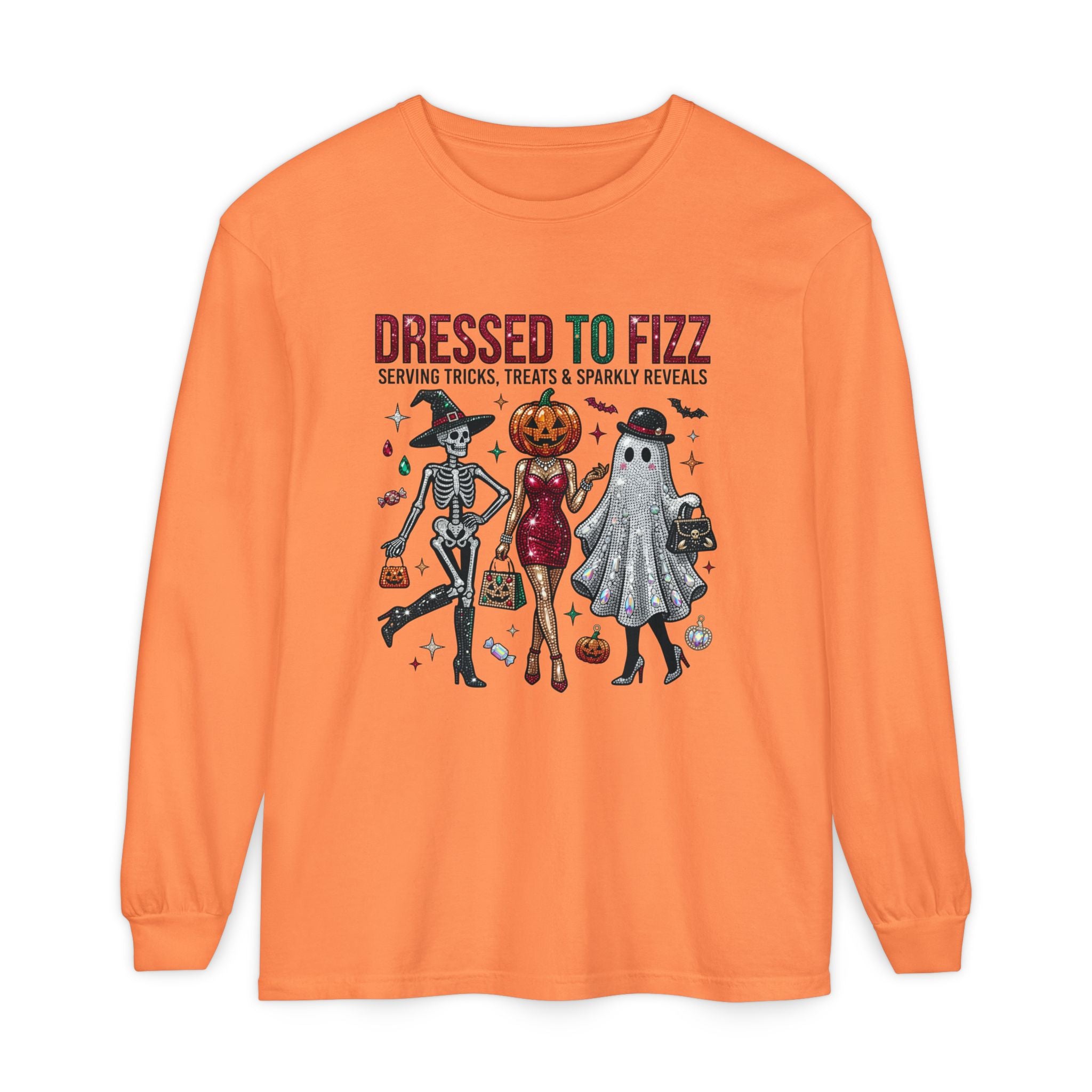 Dressed To Fizz Long Sleeve - Comfort Colors
