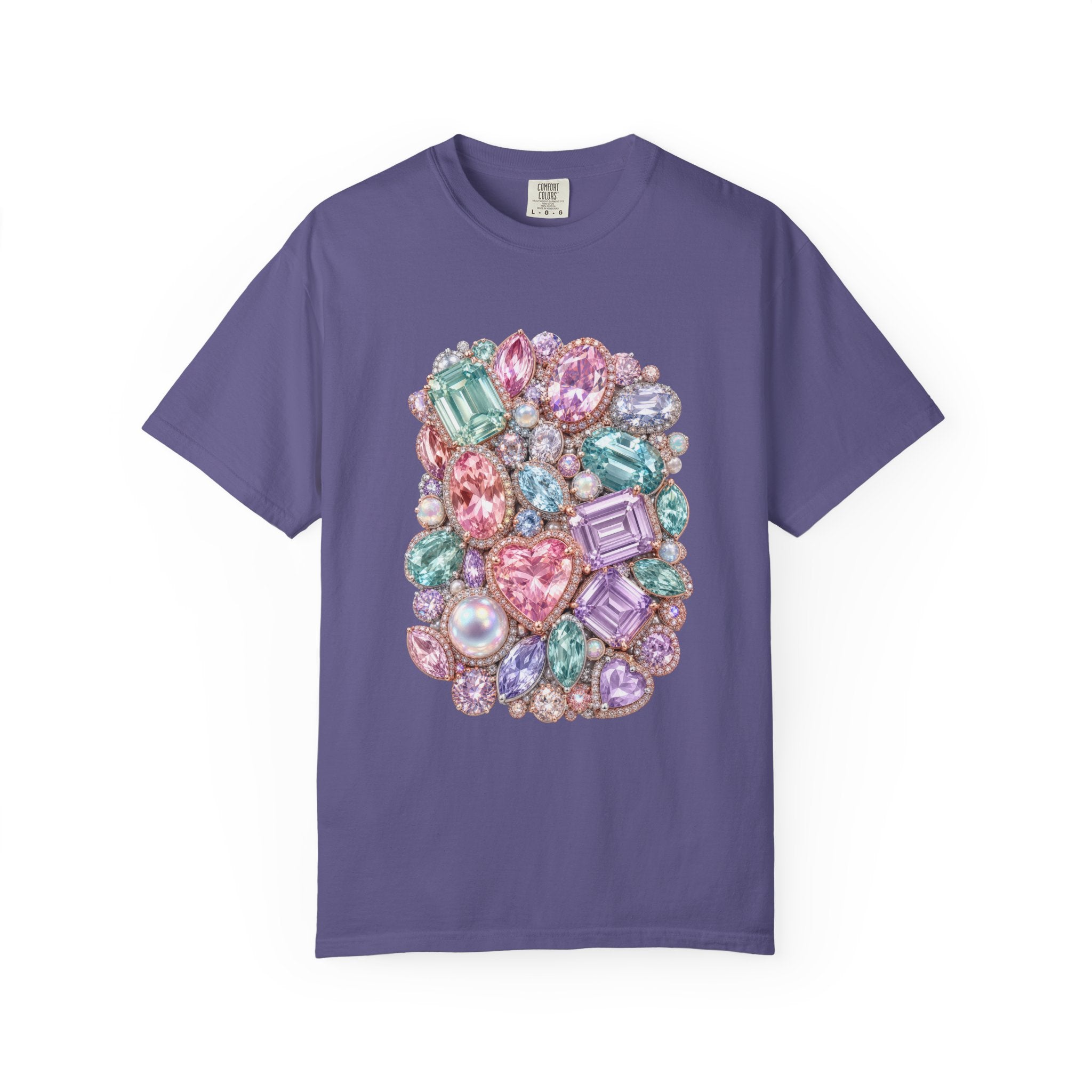 Halo Gemstone Tee - Comfort Colors