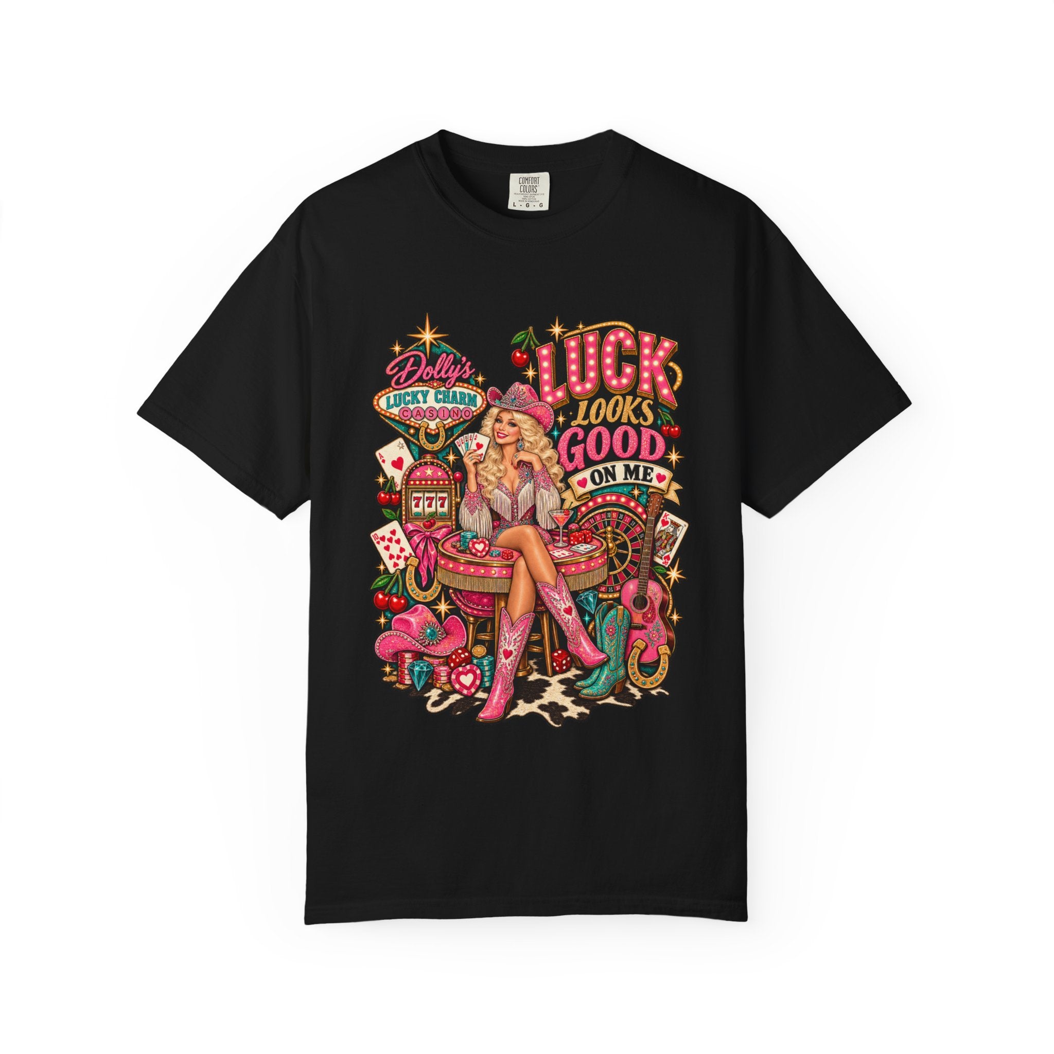 Dolly's Lucky Charm Casino Tee