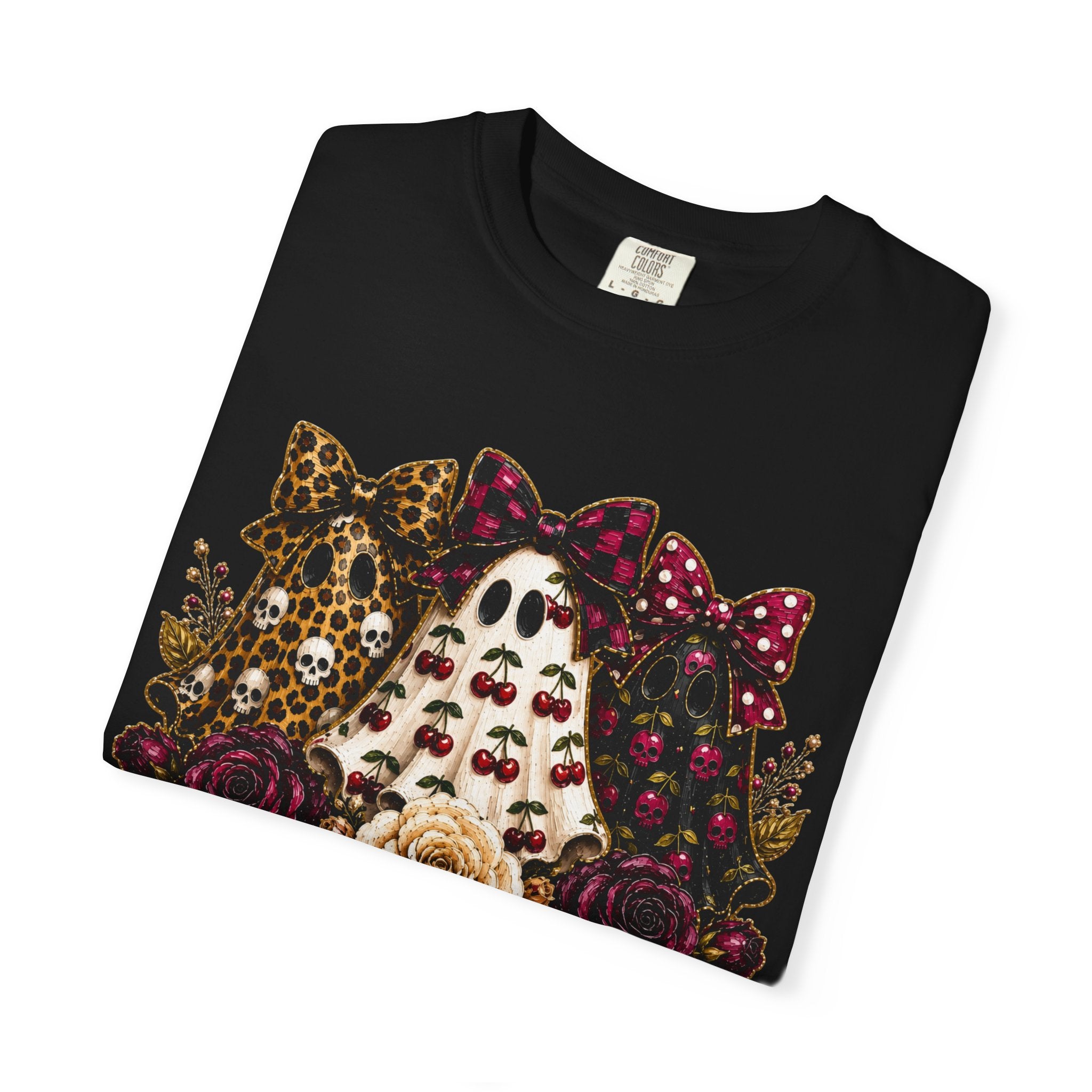 Cherry Ghosts Tee - Comfort Colors
