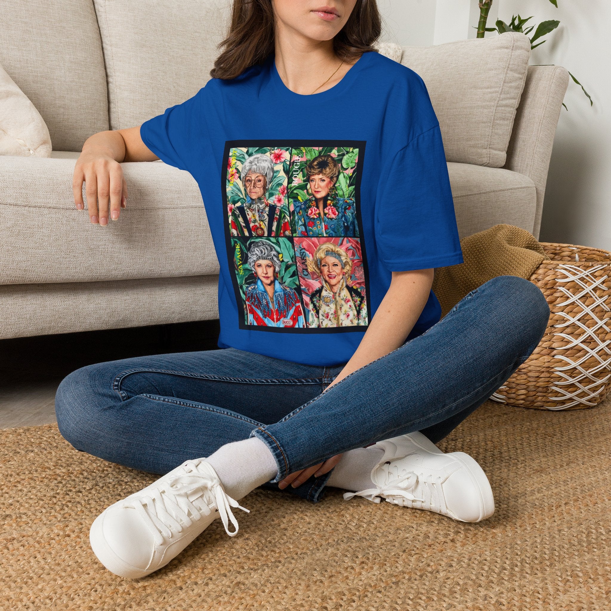 Golden Baddies Tee - Gildan