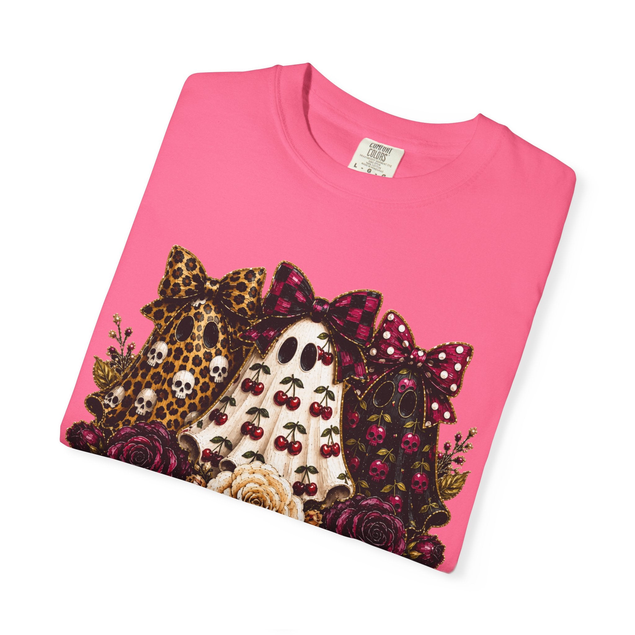 Cherry Ghosts Tee - Comfort Colors