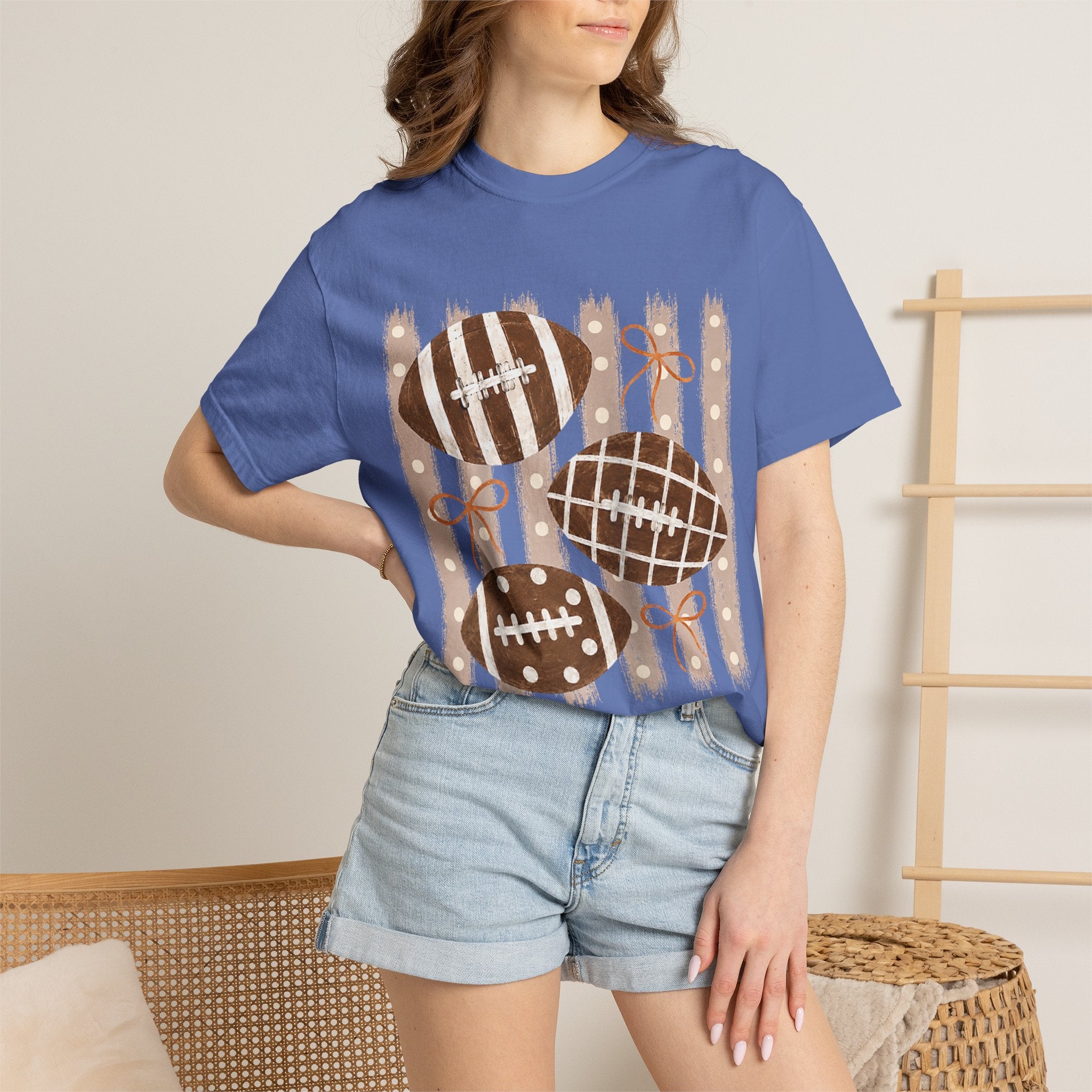 Football Time Tee - Comfort Colors