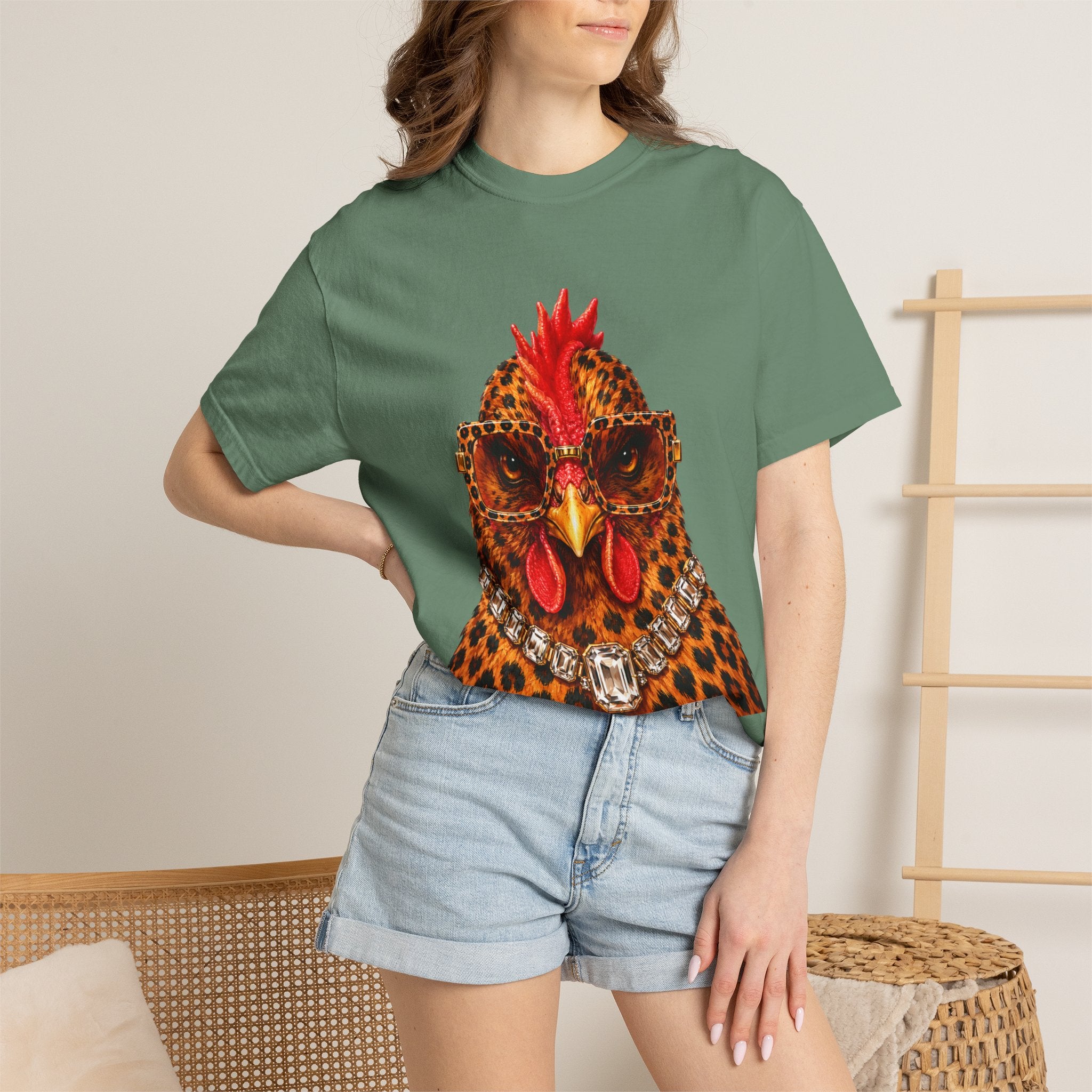 Sassy Chicken Tee - Comfort Colors