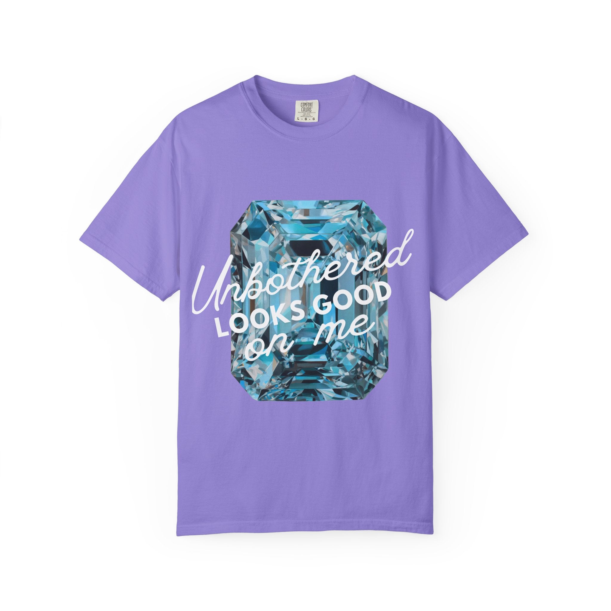 Unbothered Looks Good Tee - Comfort Colors