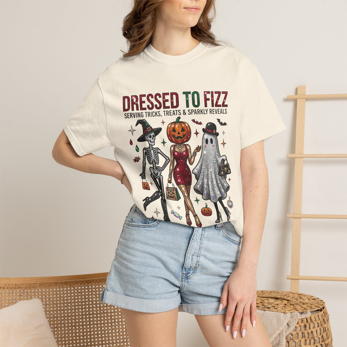 Dressed To Fizz Tee - Comfort Colors