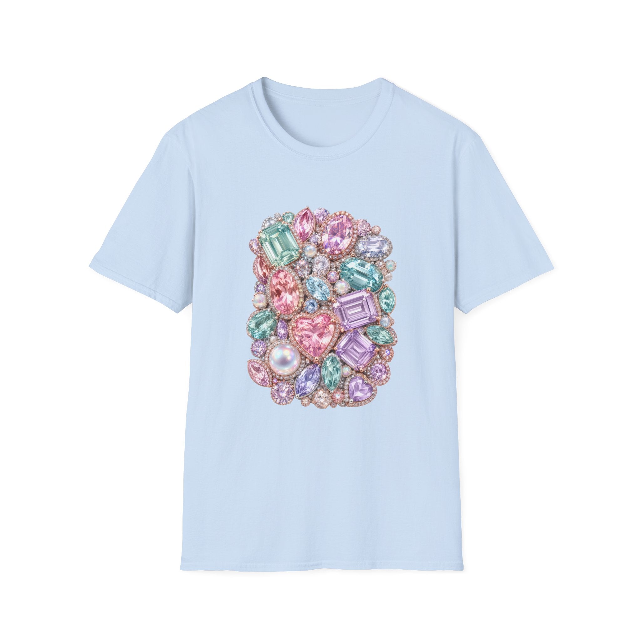 Halo Gemstone Tee - Gildan