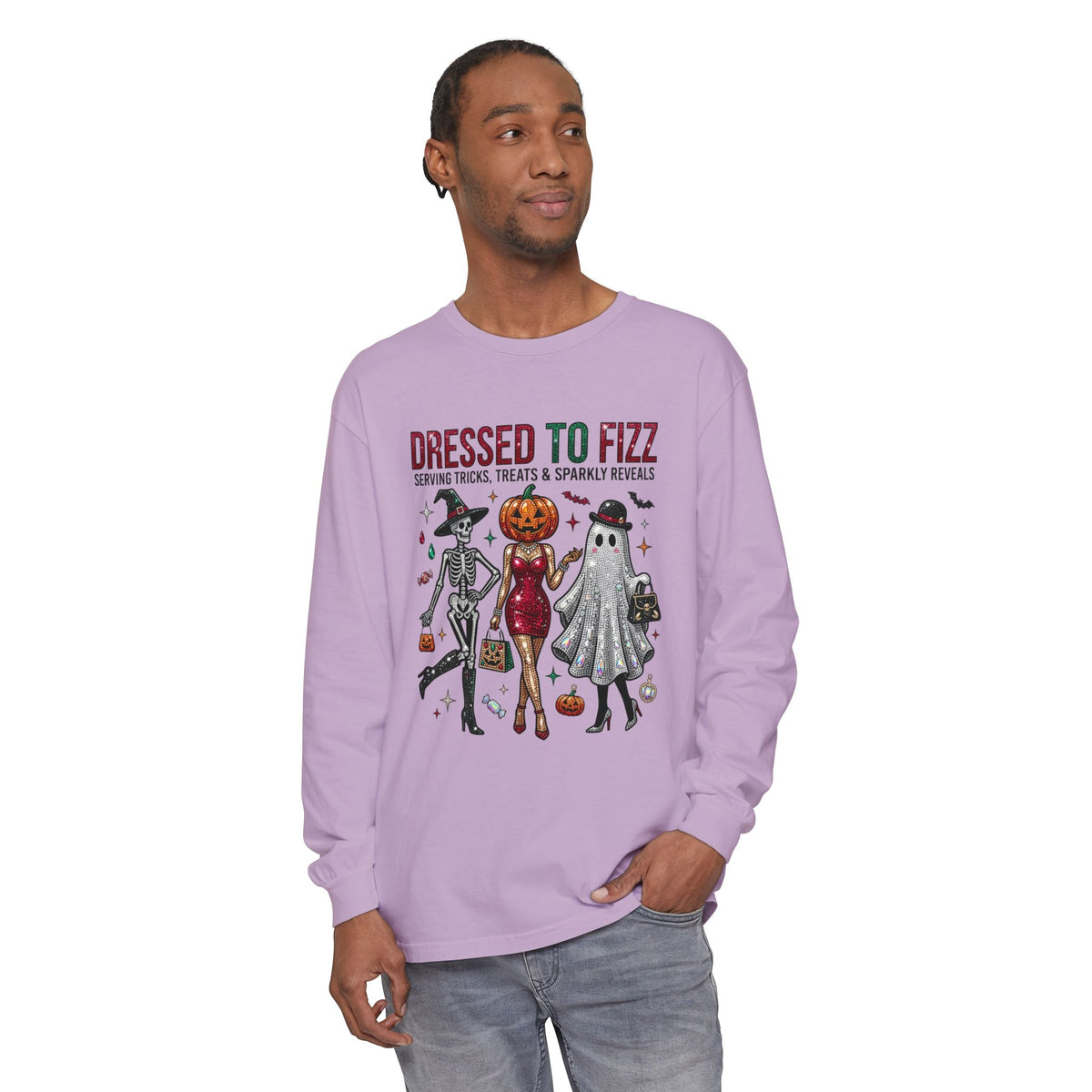 Dressed To Fizz Long Sleeve - Comfort Colors
