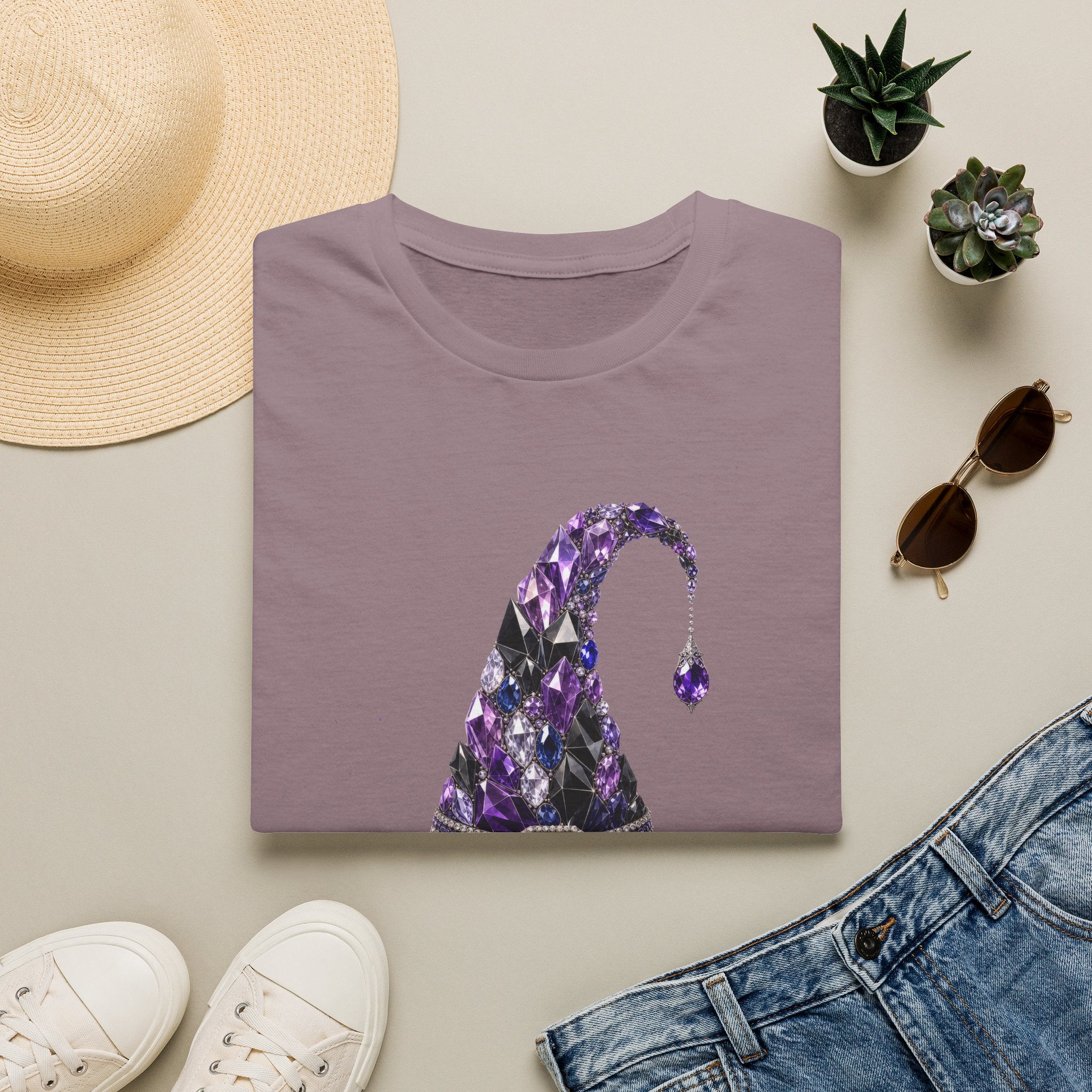 The Jeweled Witches Hat Tee - Gildan