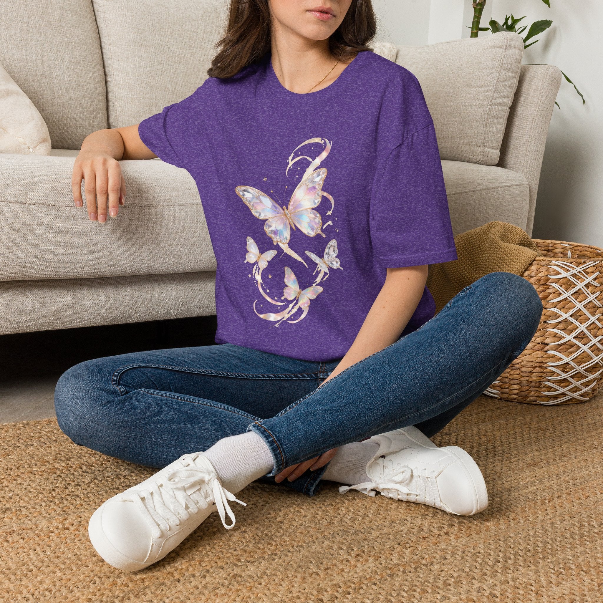 Halo Butterfly Tee - Gildan