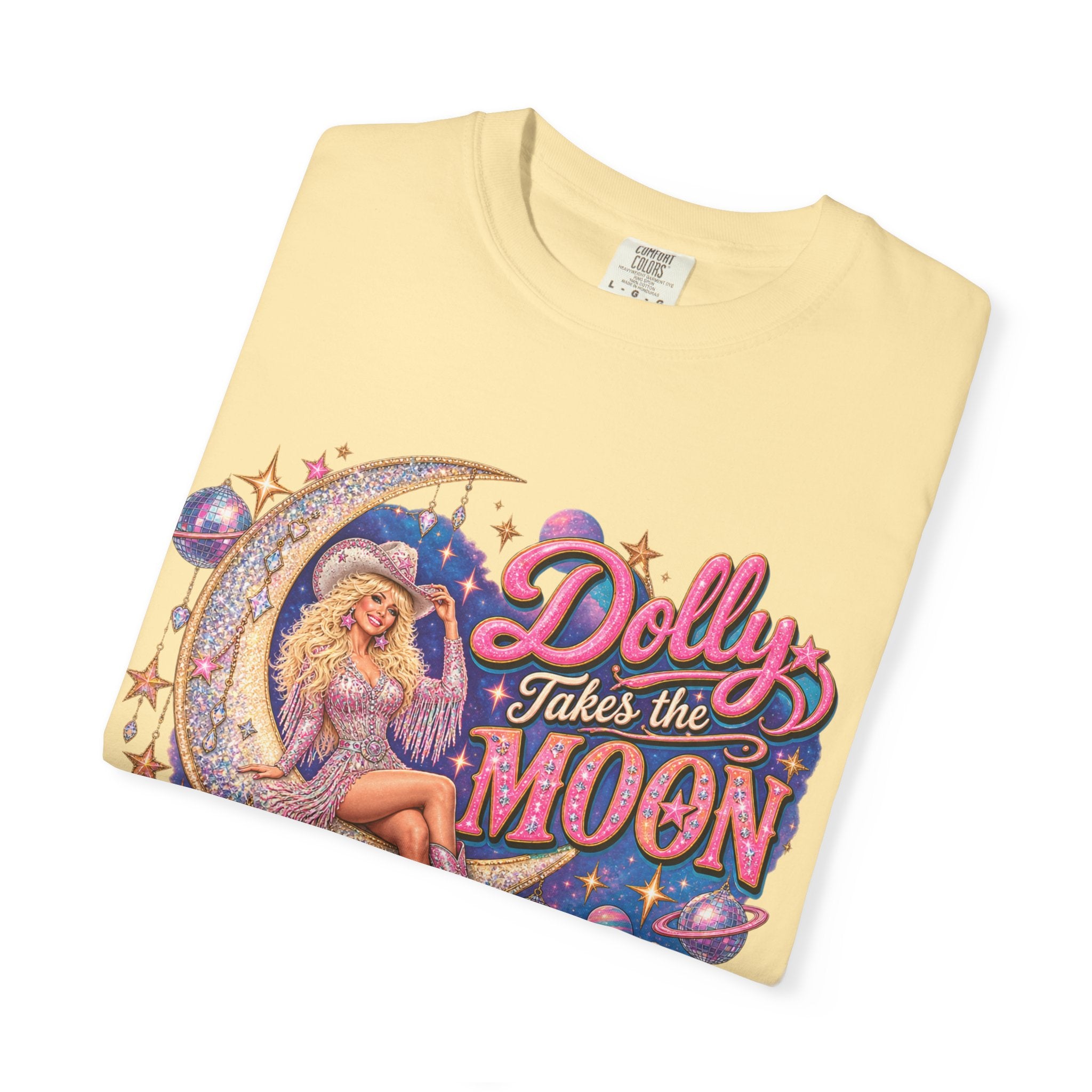 Dolly Takes The Moon Tee
