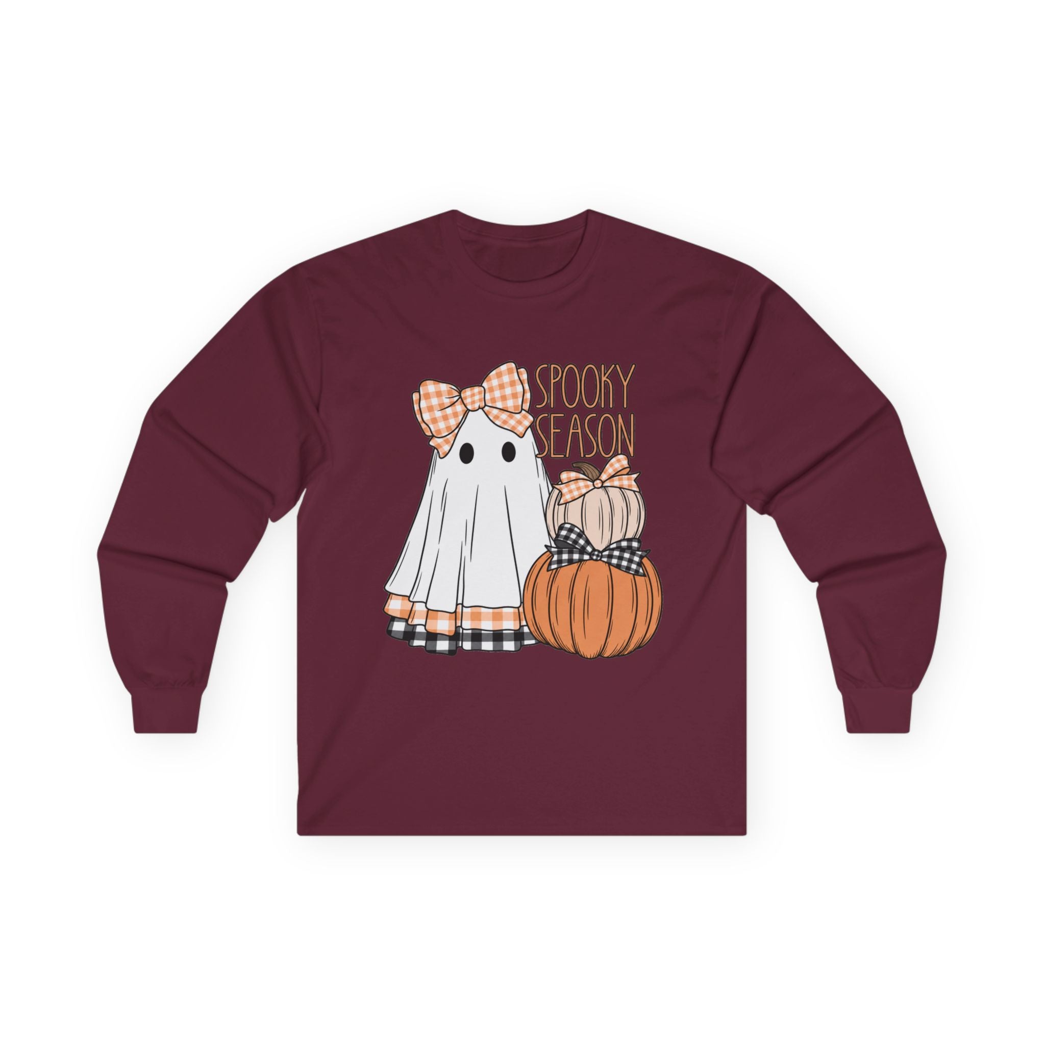 The Bow Ghost Long Sleeve Tee - Gildan