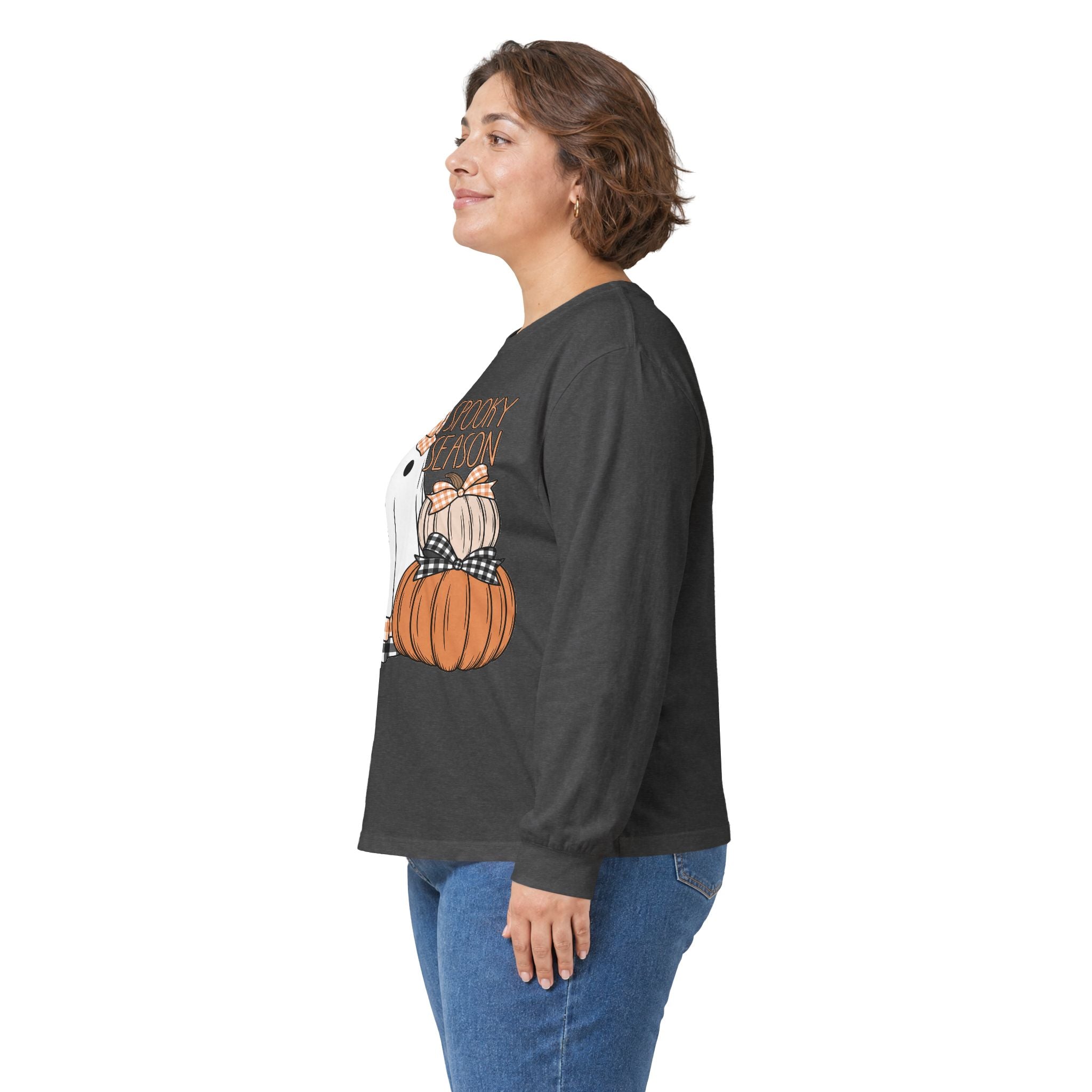The Bow Ghost Long Sleeve Tee - Gildan