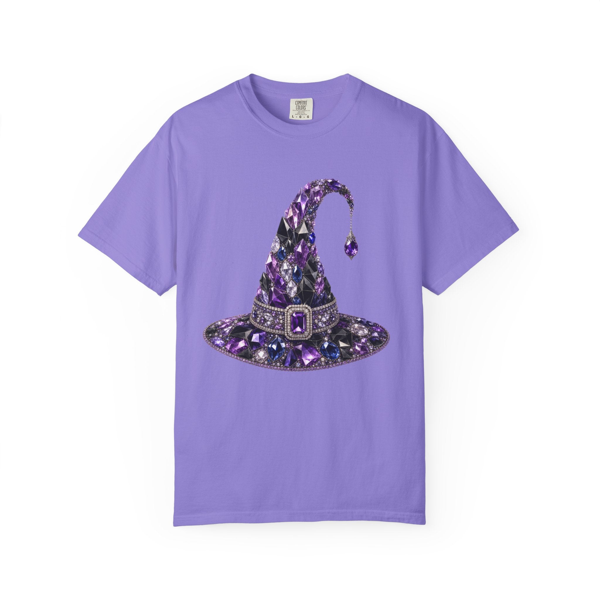 Jeweled Witches Hat Tee - Comfort Colors